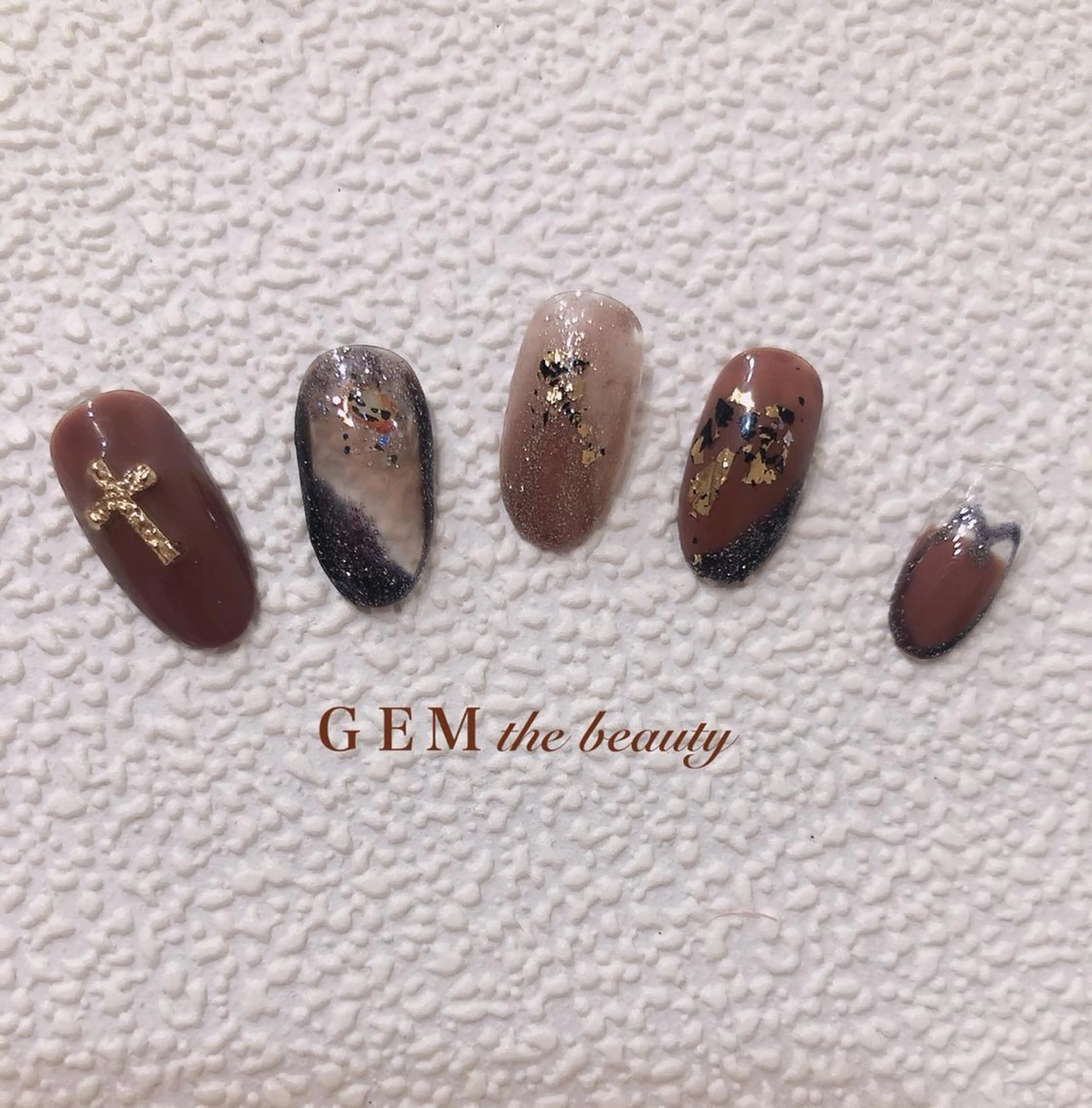 ネイル ジェルネイル ハロウィン GEM  the beautyのマツエク・マツパデザイン