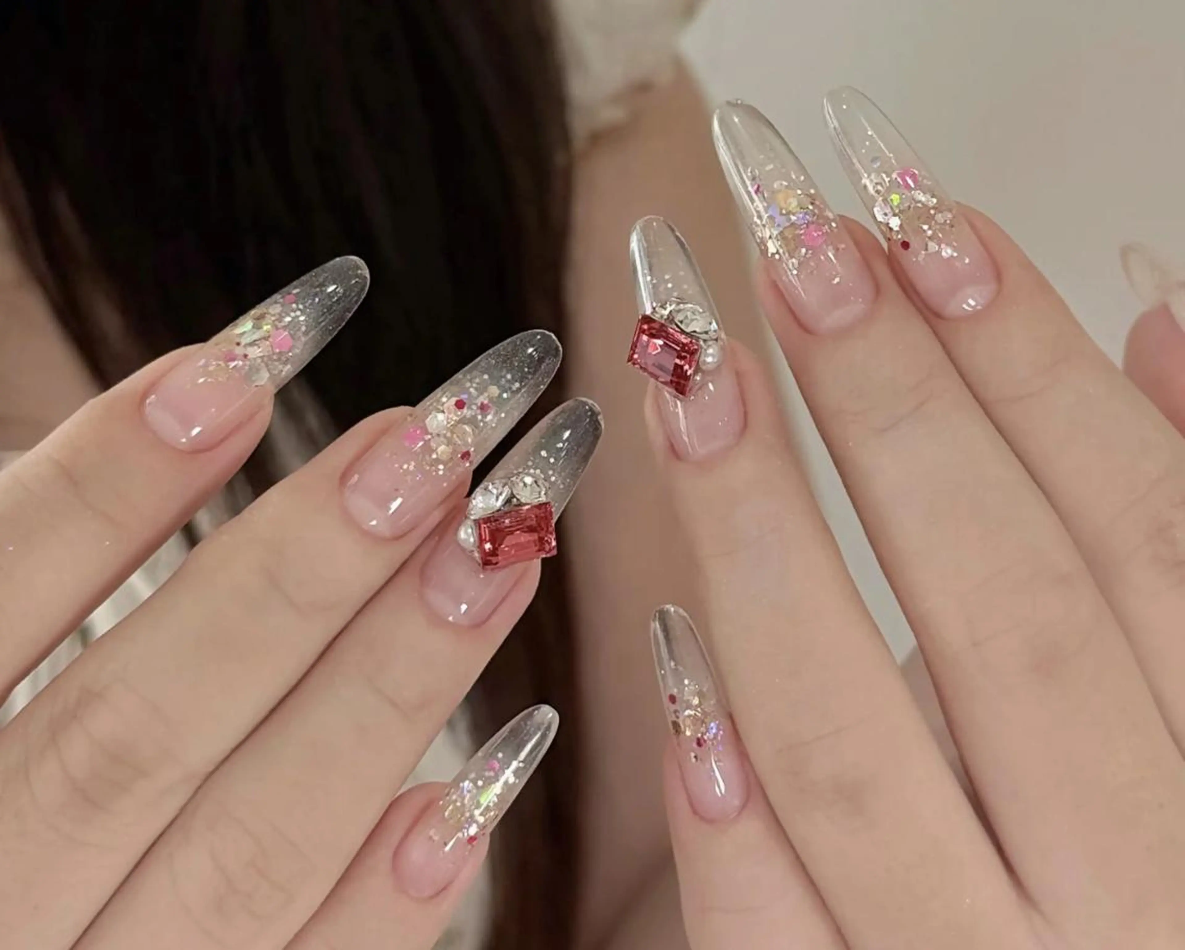 ネイル ハンドネイル By moonネイル 🌷ワンホン/韓国風のネイルデザイン