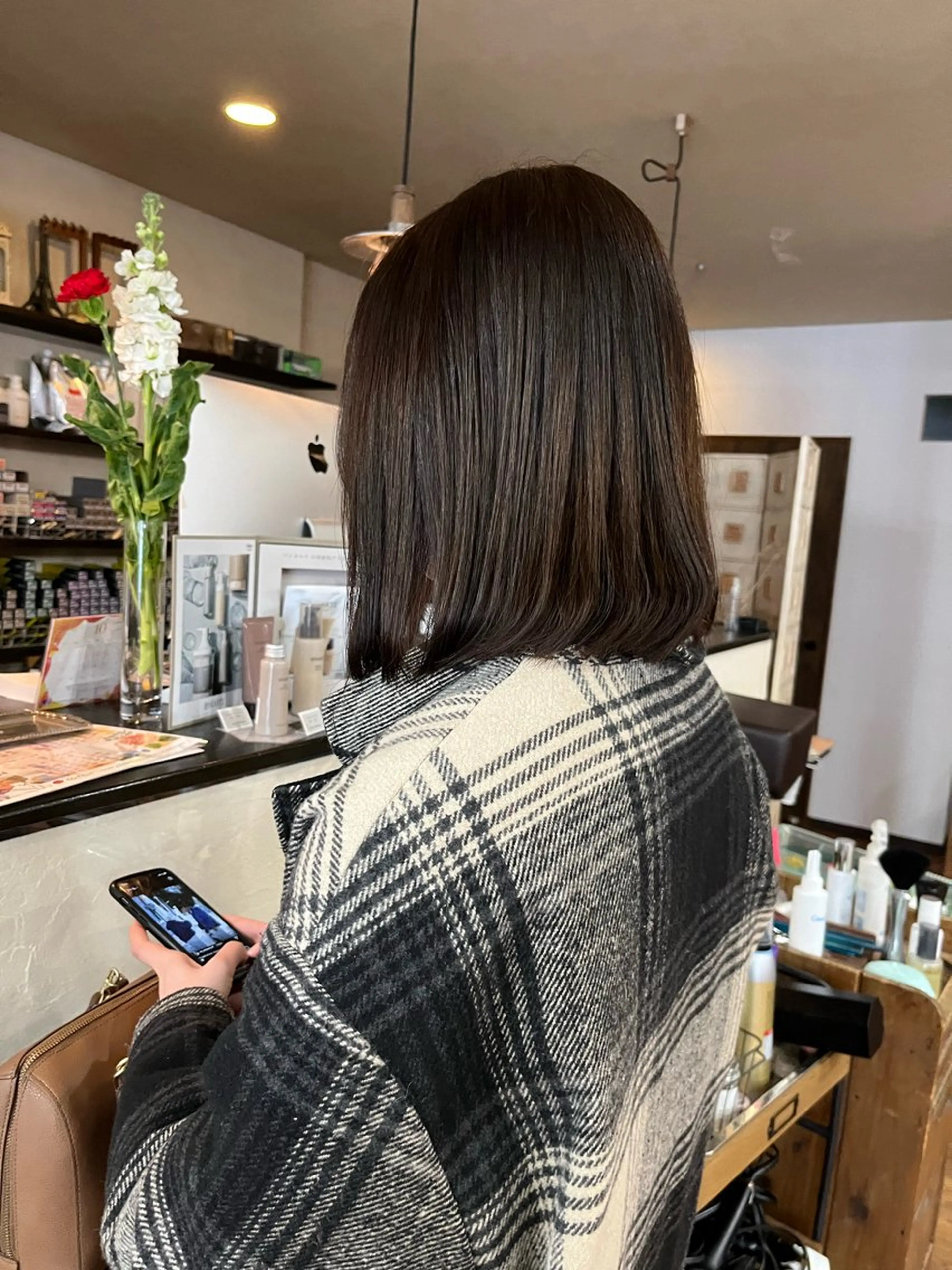 ショート ヘアカラー トリートメント Un Fleur所属・立野 希沙のヘアスタイル
