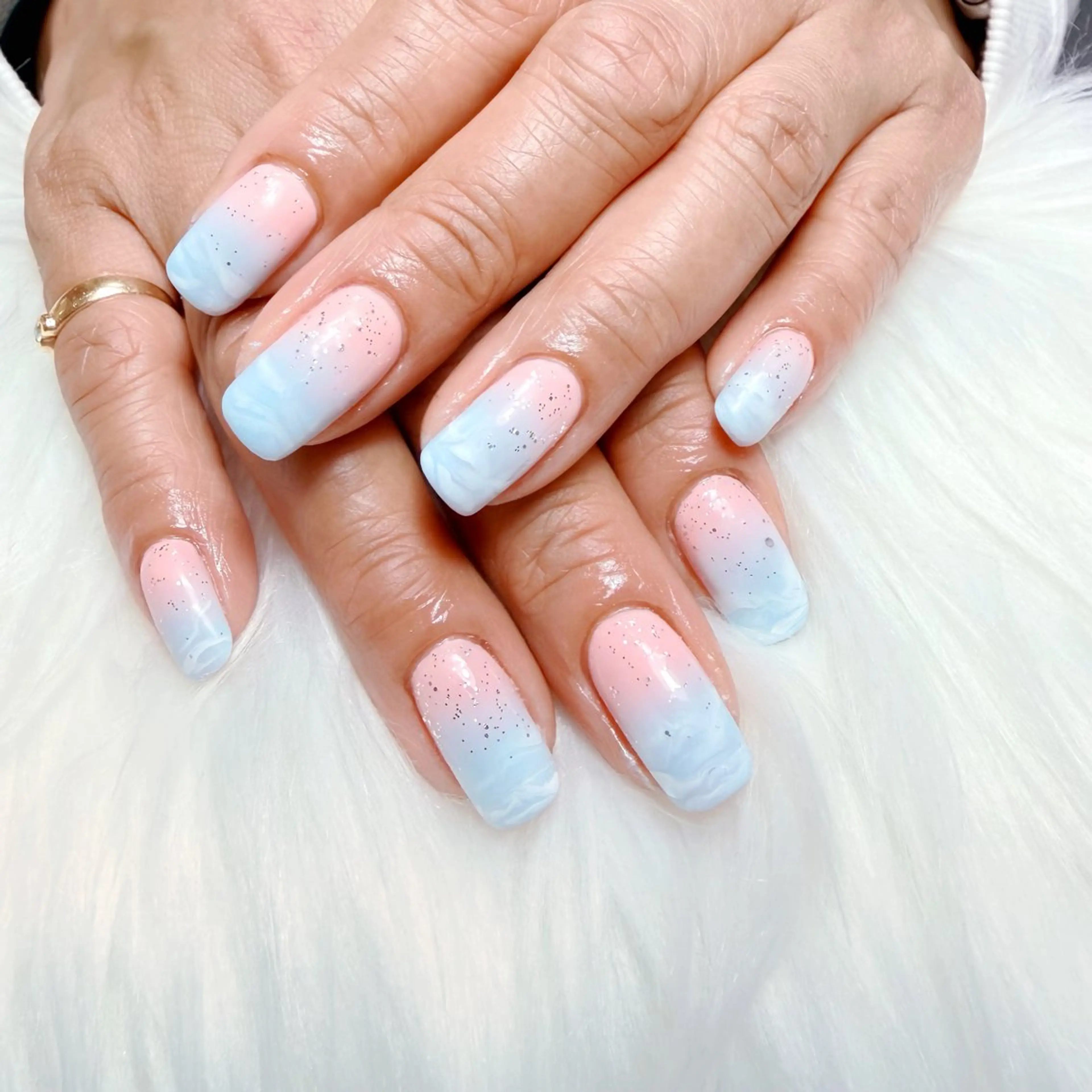 ネイル ジェルネイル ロングネイル ニュアンスネイル ワンカラーネイル シンプルネイル Kora Nailのネイルデザイン