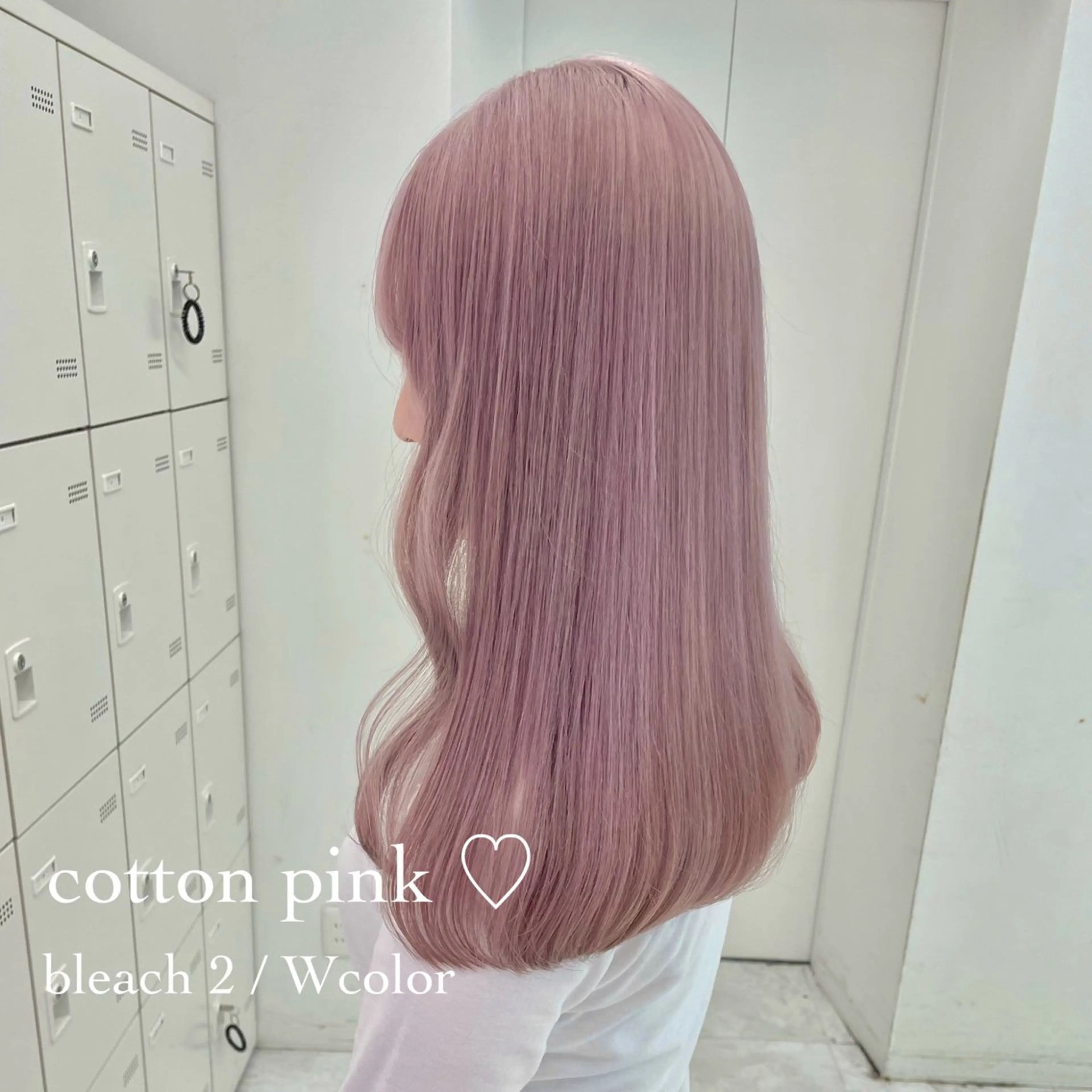 ロング カラー モテガーリー🎀ピン クヘア/SHIONEのヘアスタイル