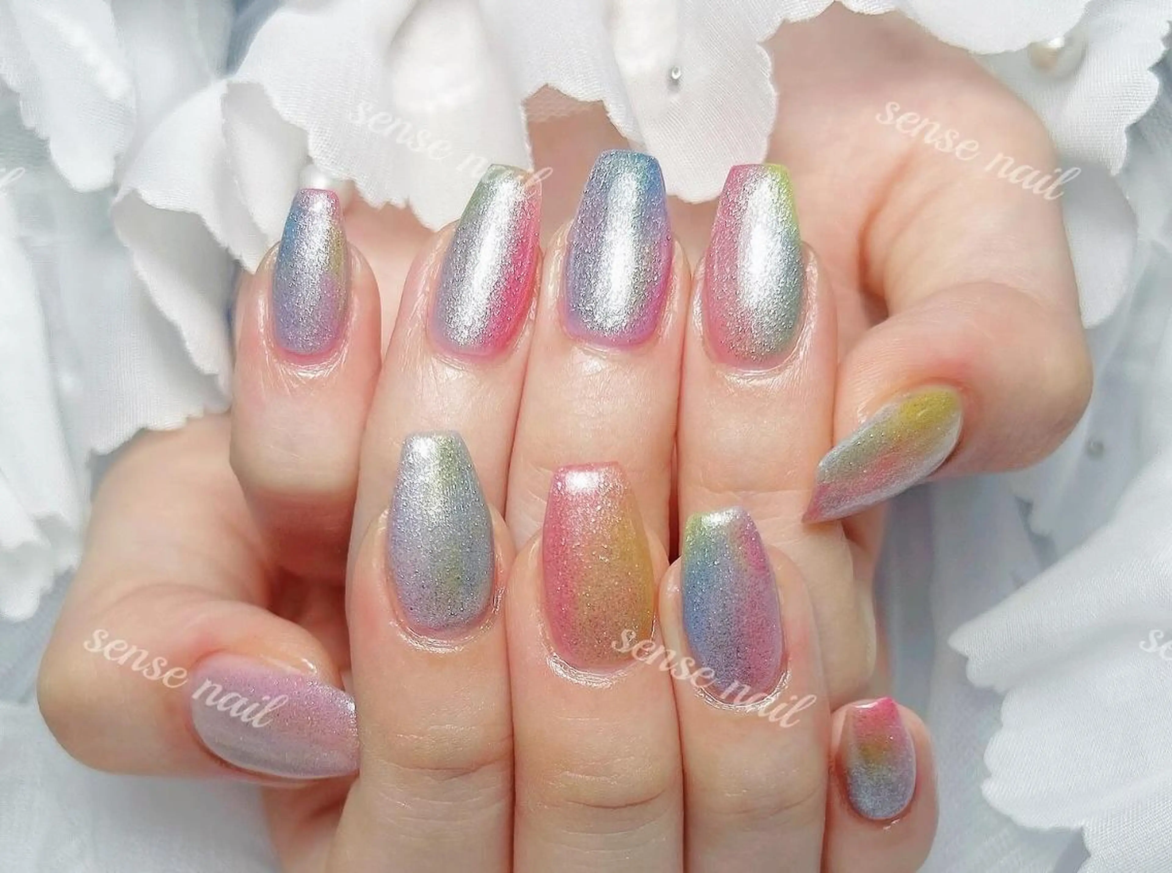 ネイル ハンドネイル ハンドケア 🦋Yumiio 🦋のネイルデザイン