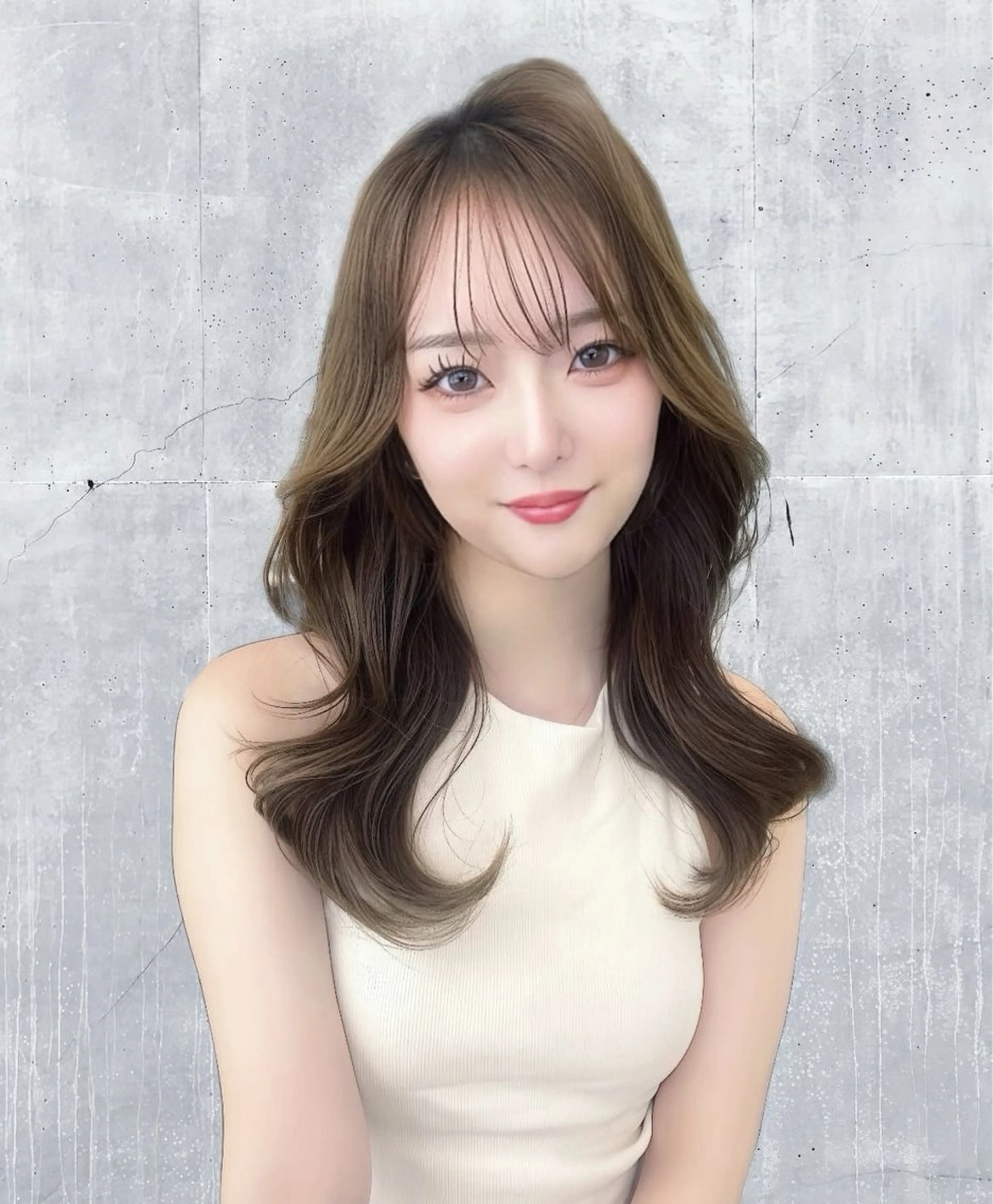 ロング カラー ヘアアレンジ カット ヘアカラー トリートメント 韓国レイヤー/ボブ 髪質改善/TAKAのヘアスタイル