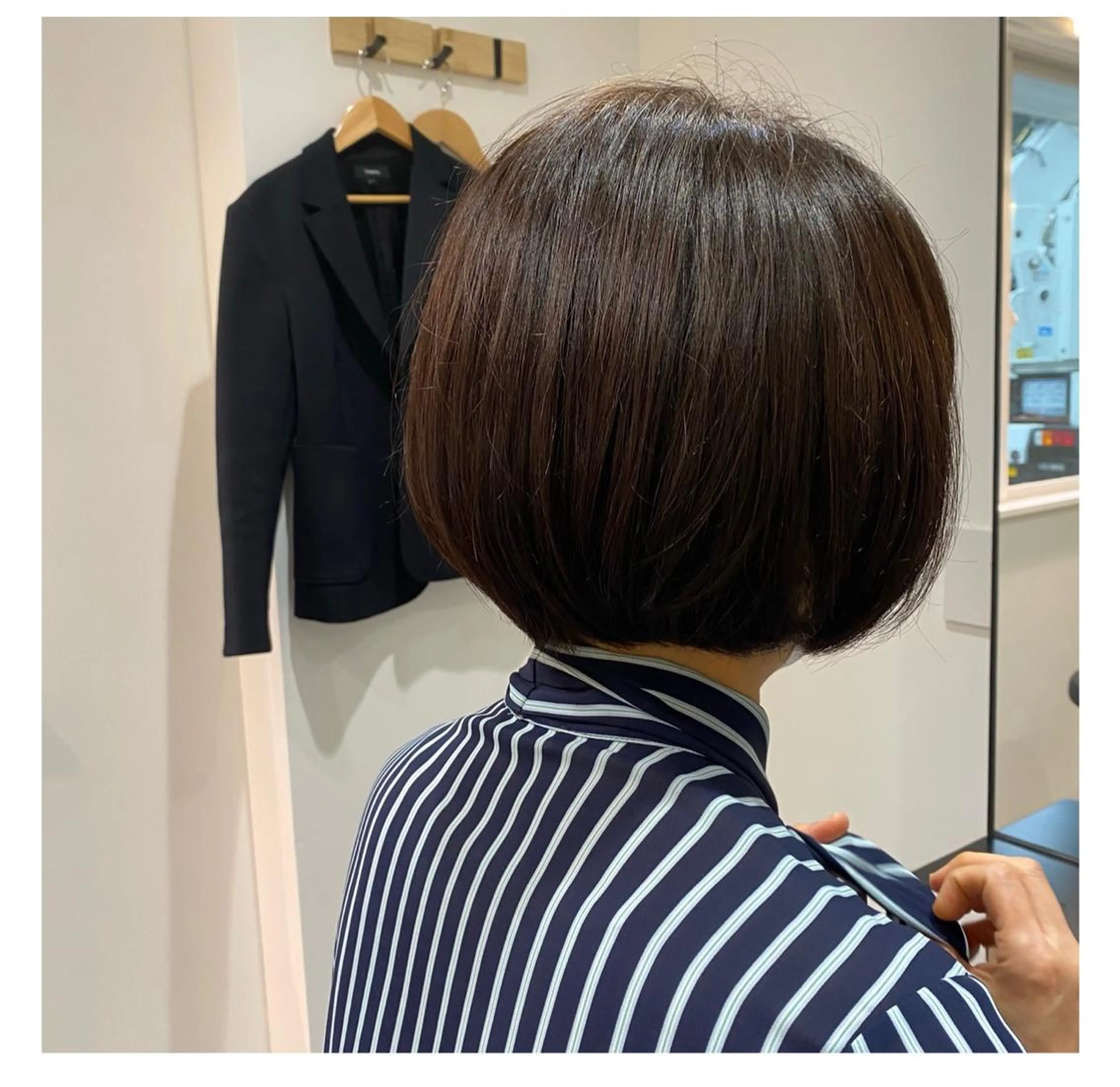 ショート ボブ カット YinYang所属・川﨑 章弘のヘアスタイル