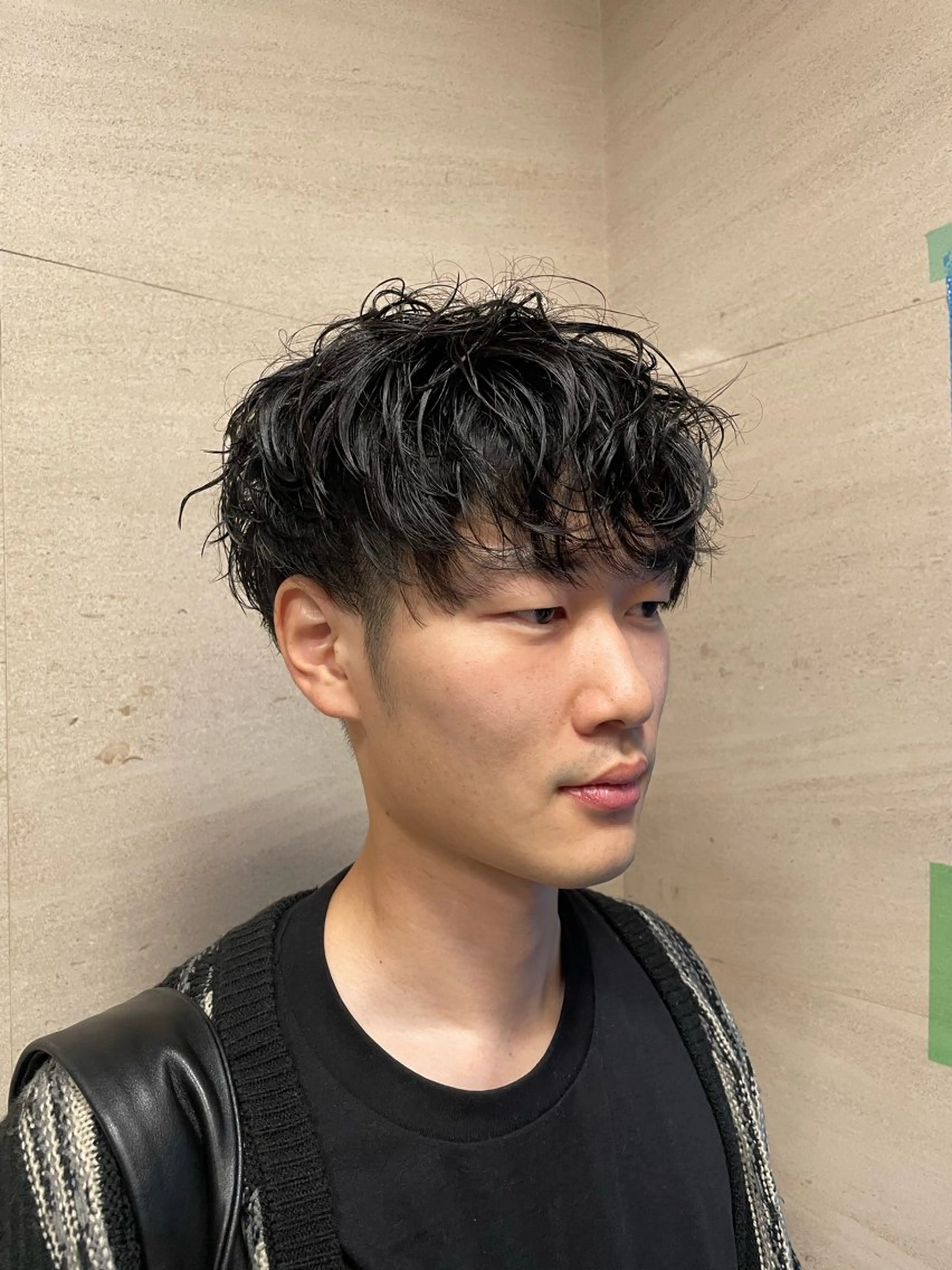 ミディアム パーマ メンズ 2回目以降✖︎ こうようのヘアスタイル