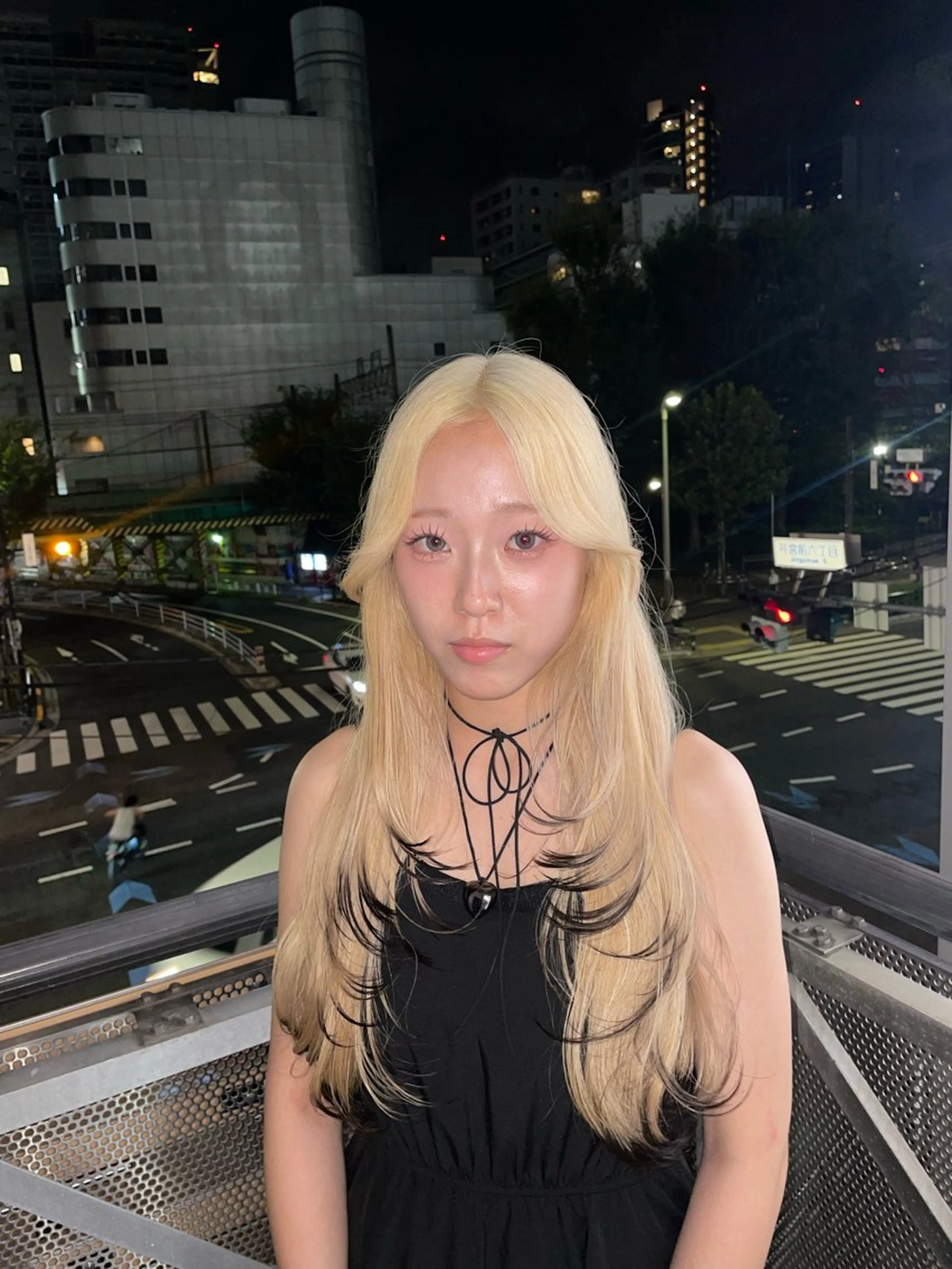 ロング カラー ヘアアレンジ ハイトーンカラー ロング ヘアカラー driP.by HAVANA所属・ケアブリーチ／パーマ 工藤のヘアスタイル