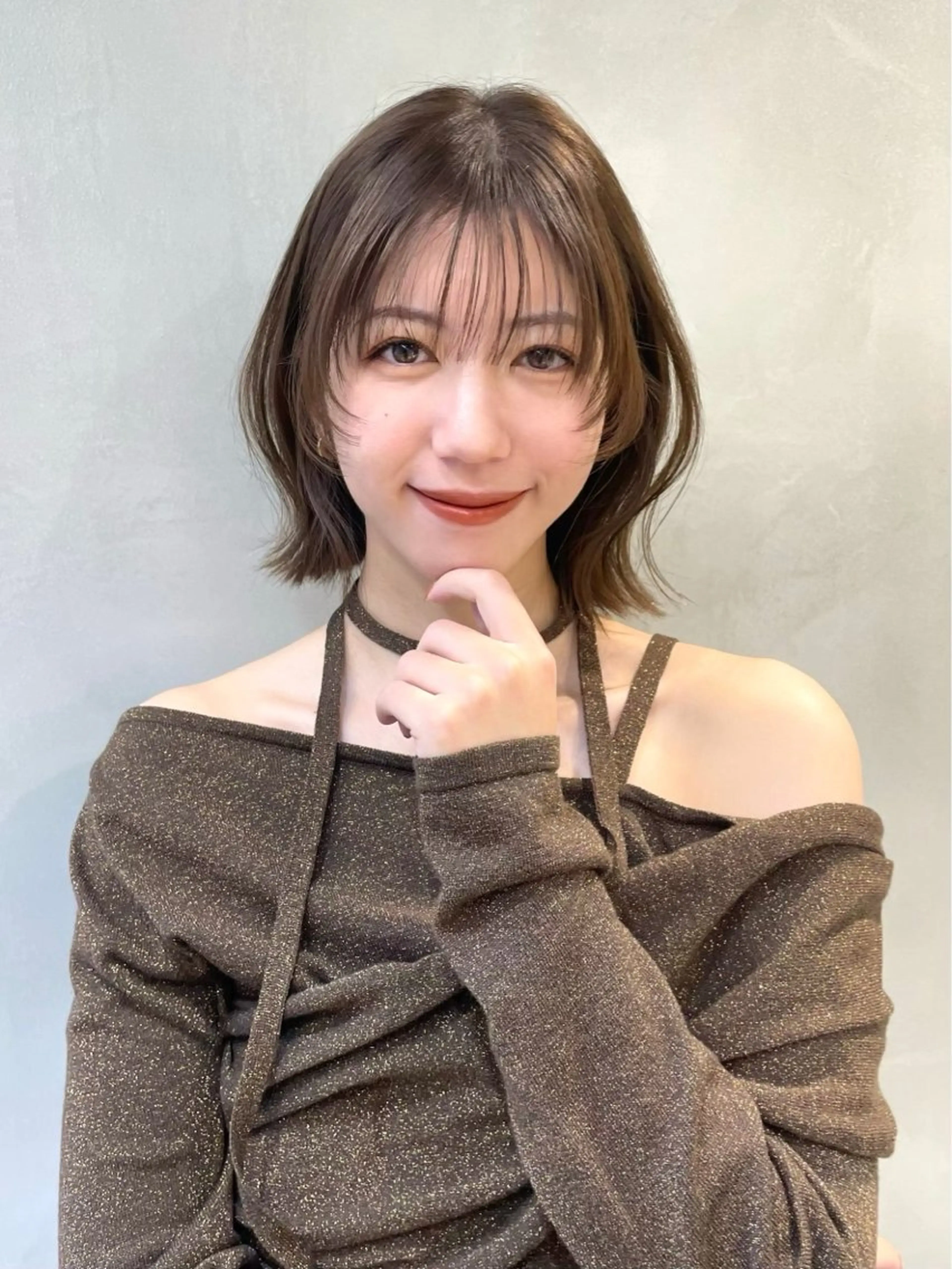 ショート カラー ヘアカラー パーマ 縮毛矯正 トリートメント 大宮🫧艶カラー🩵 ゆいのヘアスタイル