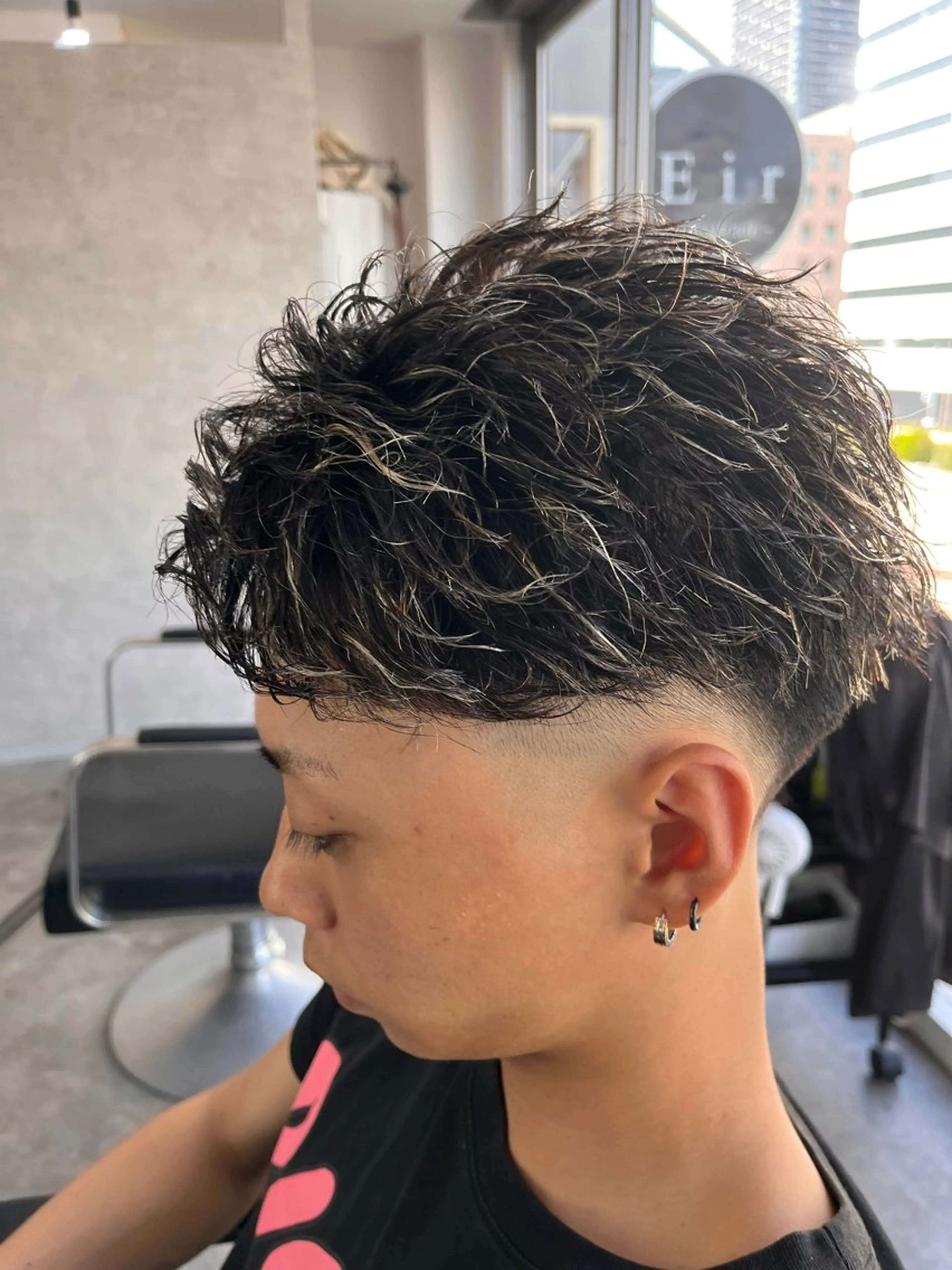 【🎉メンズ今月限定クーポン🎉】メンズパーマ＋ハイライト＋カット+トリートメント＋ヘアセットの写真