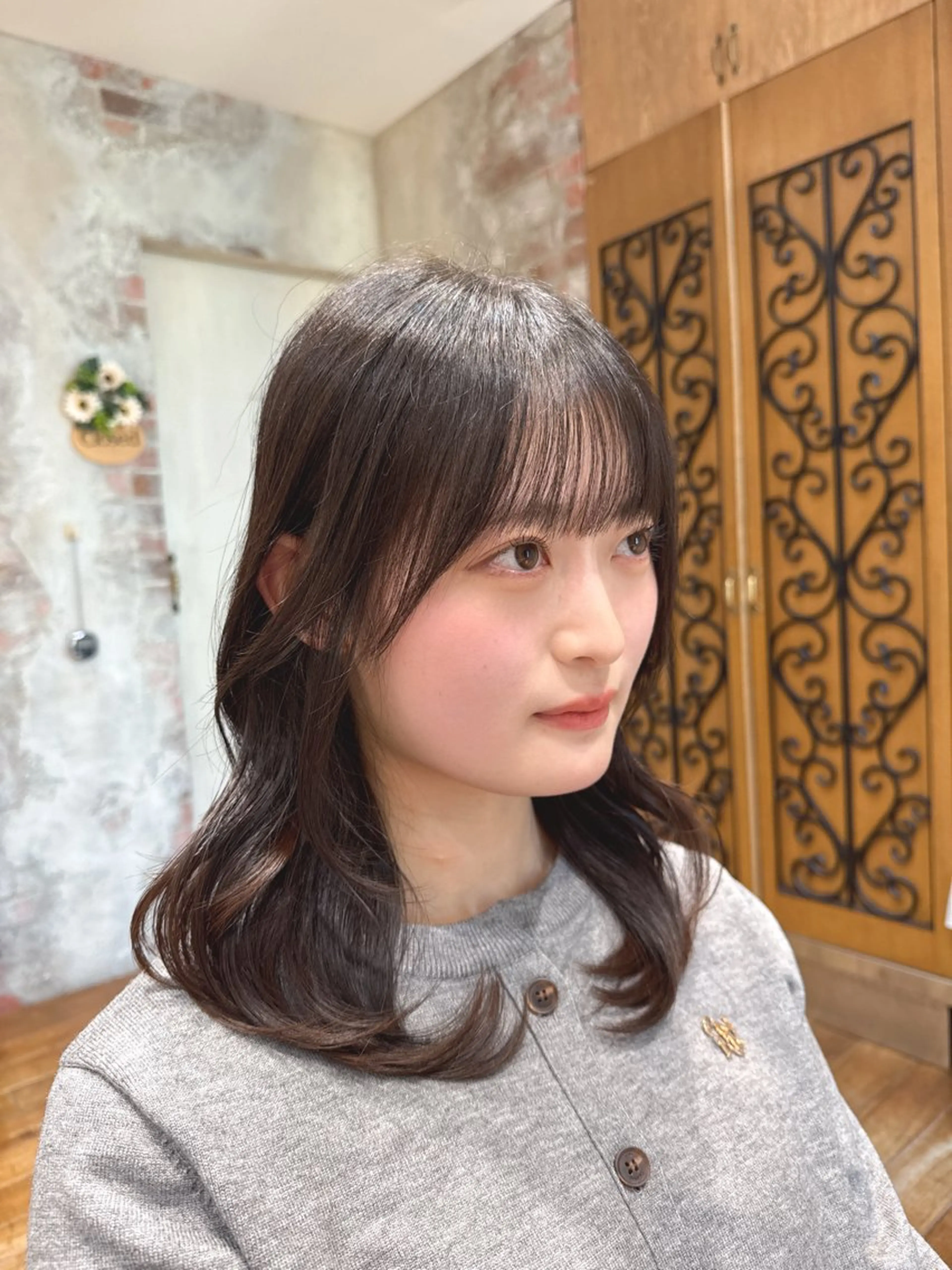 ロング カラー カット ヘアカラー トリートメント ヘッドスパ レイヤー/艶カラー 韓国/石戸谷海斗のヘアスタイル