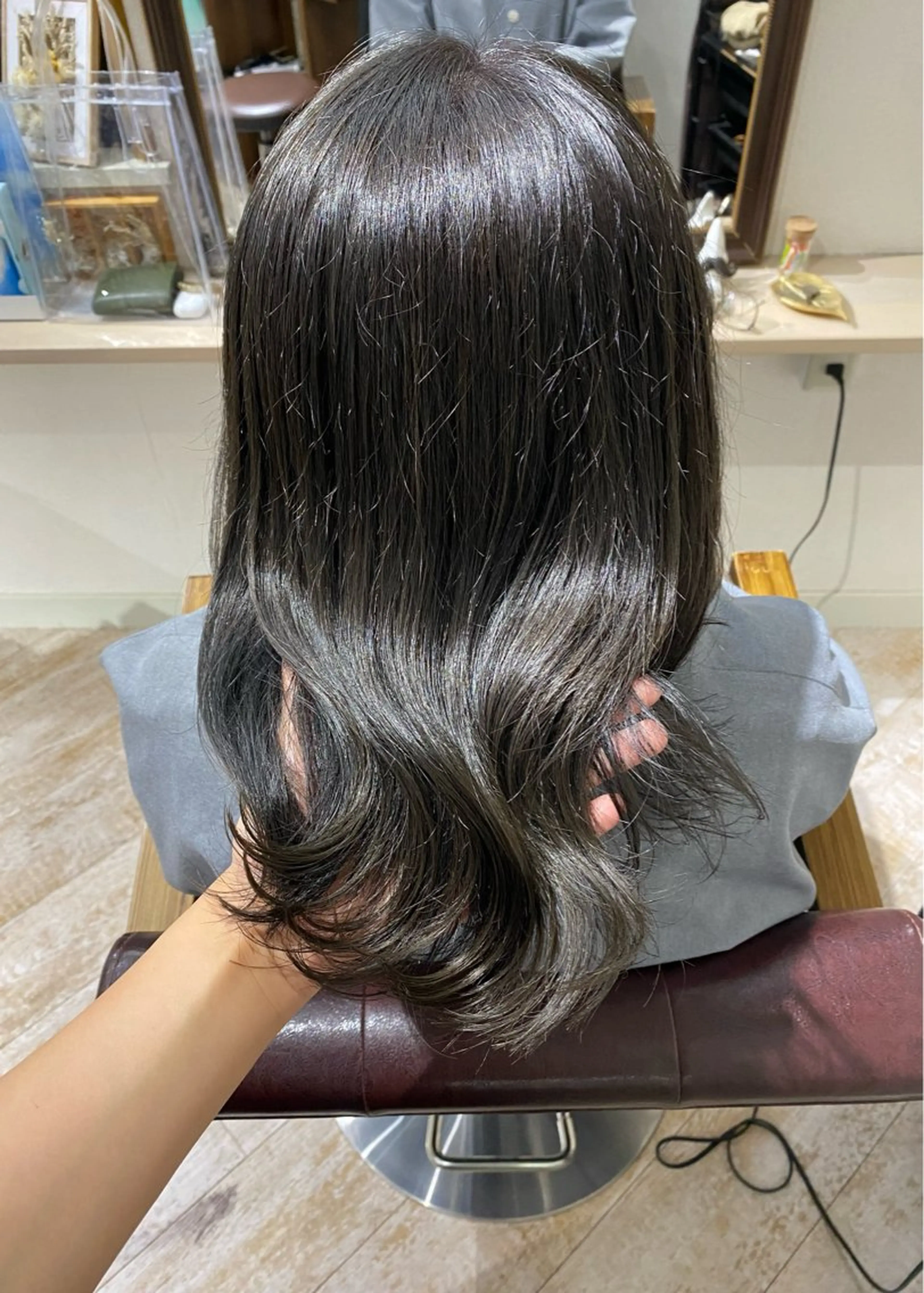 ミディアム カラー カット ヘアカラー トリートメント 🌼アニヤ スズ🌼のヘアスタイル
