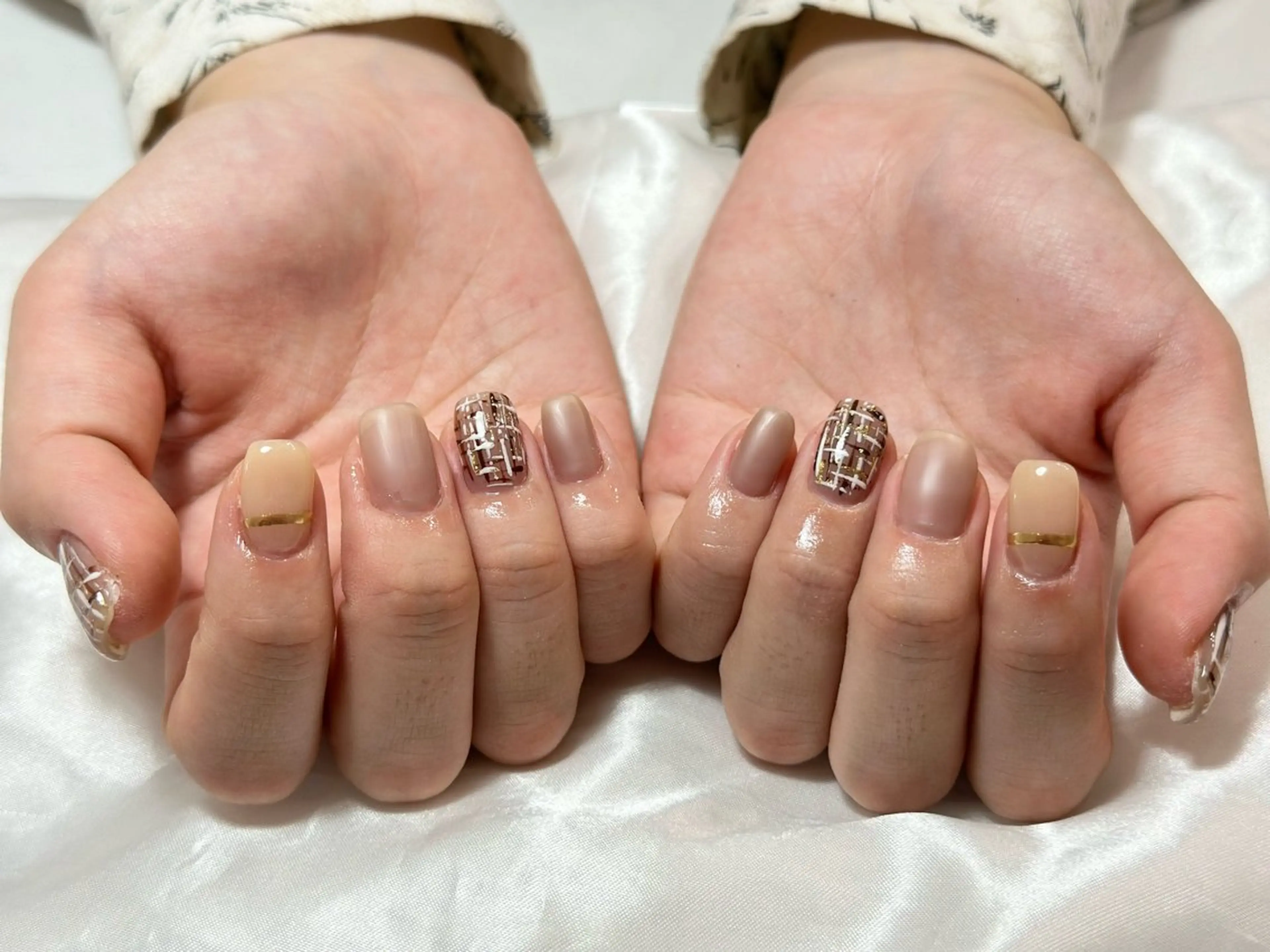 ネイル アートネイル 【パラジェル・フィルイン】Nailsalon Merci東中野所属・Merci shigaのネイルデザイン