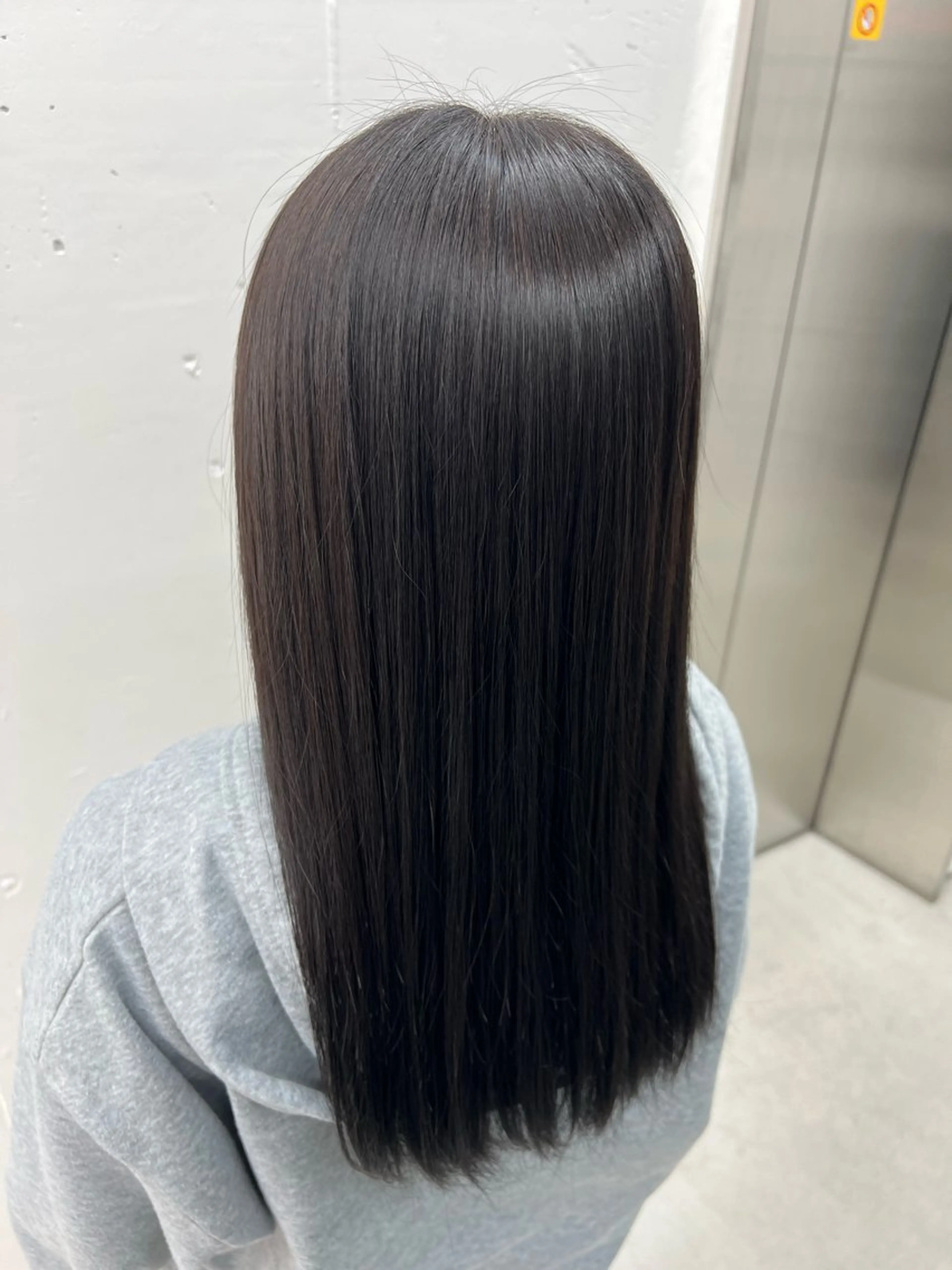 セミロング カラー ブラウンカラー 透明感カラー トリートメント ヘアカラー トリートメント あすか JILLSTUDIOのヘアスタイル