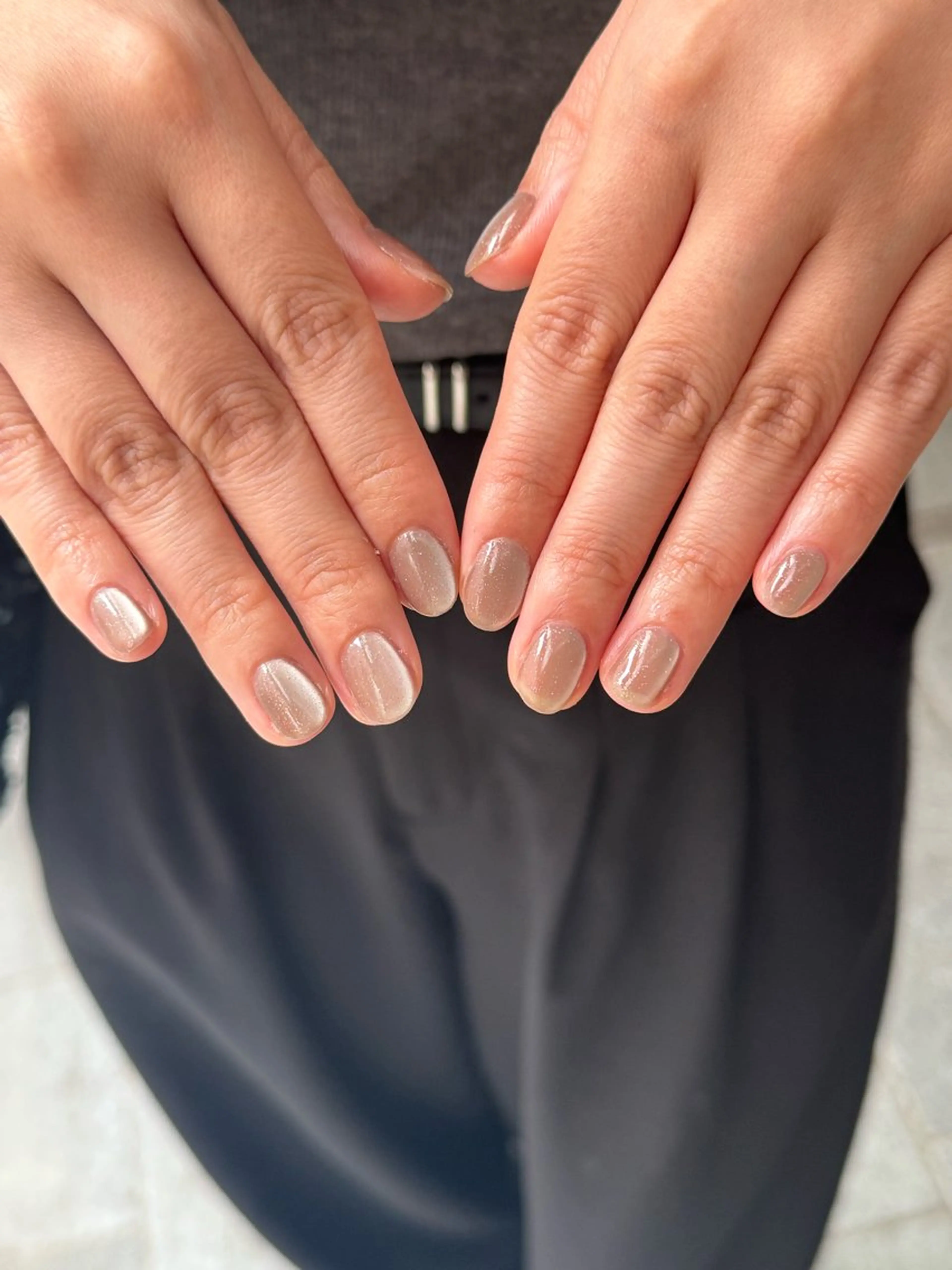 ネイル ラメ(グリッター) マグネットネイル ハンドネイル filonnail momoeのネイルデザイン