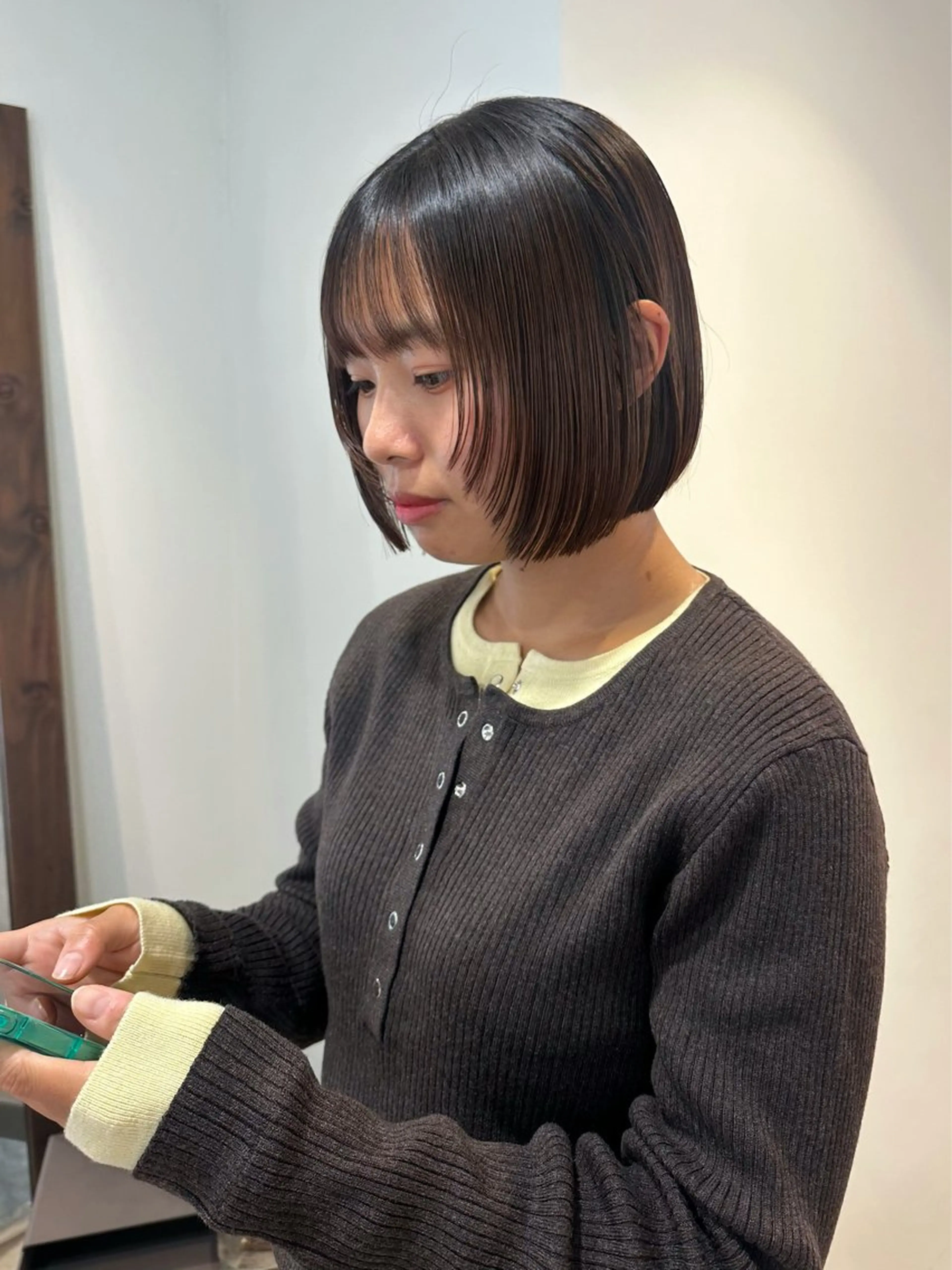 ショート roka  harajuku所属・HANAME ボブカット募集のヘアスタイル