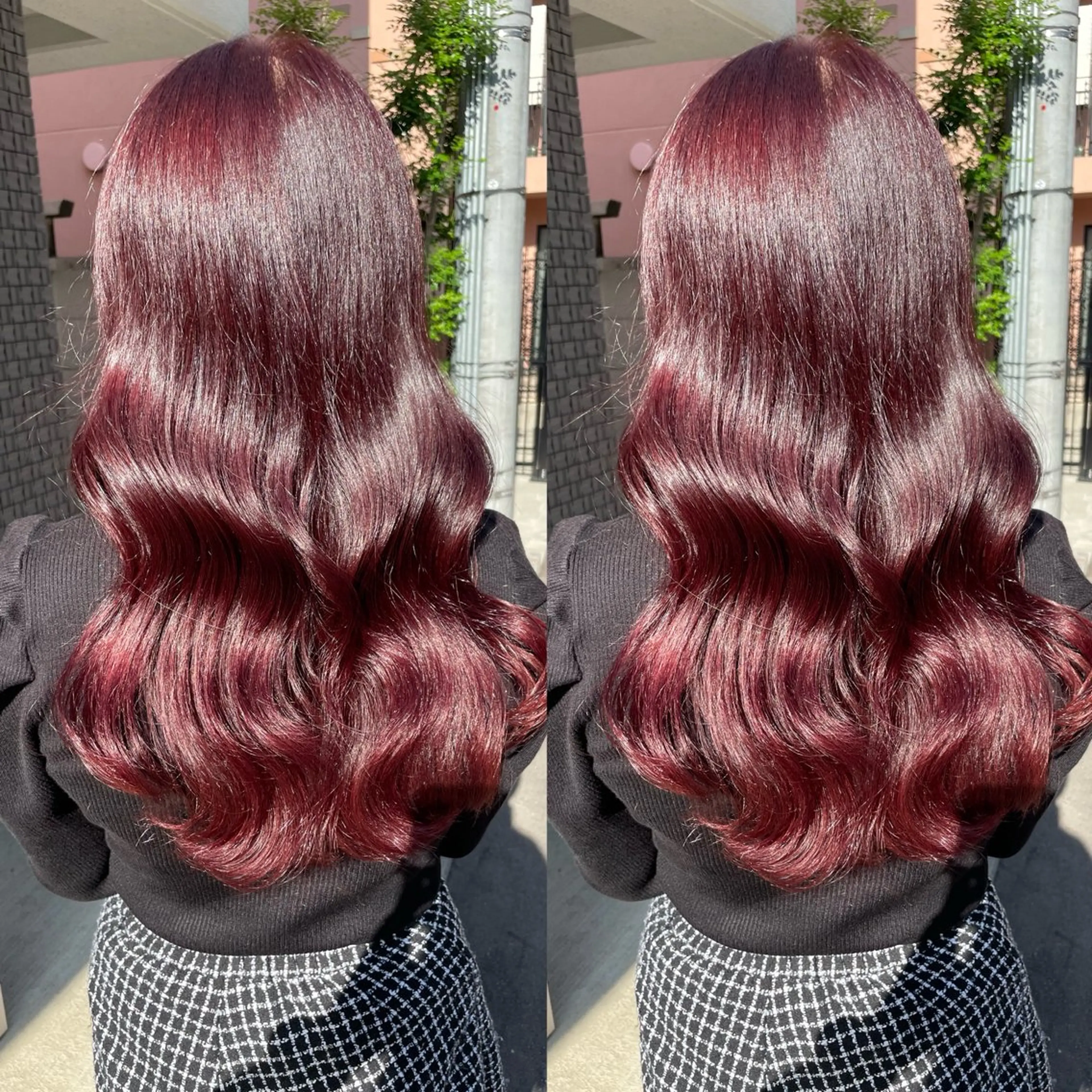 ロング カラー カット ヘアカラー トリートメント kana ブリーチなしカラー✨のヘアスタイル