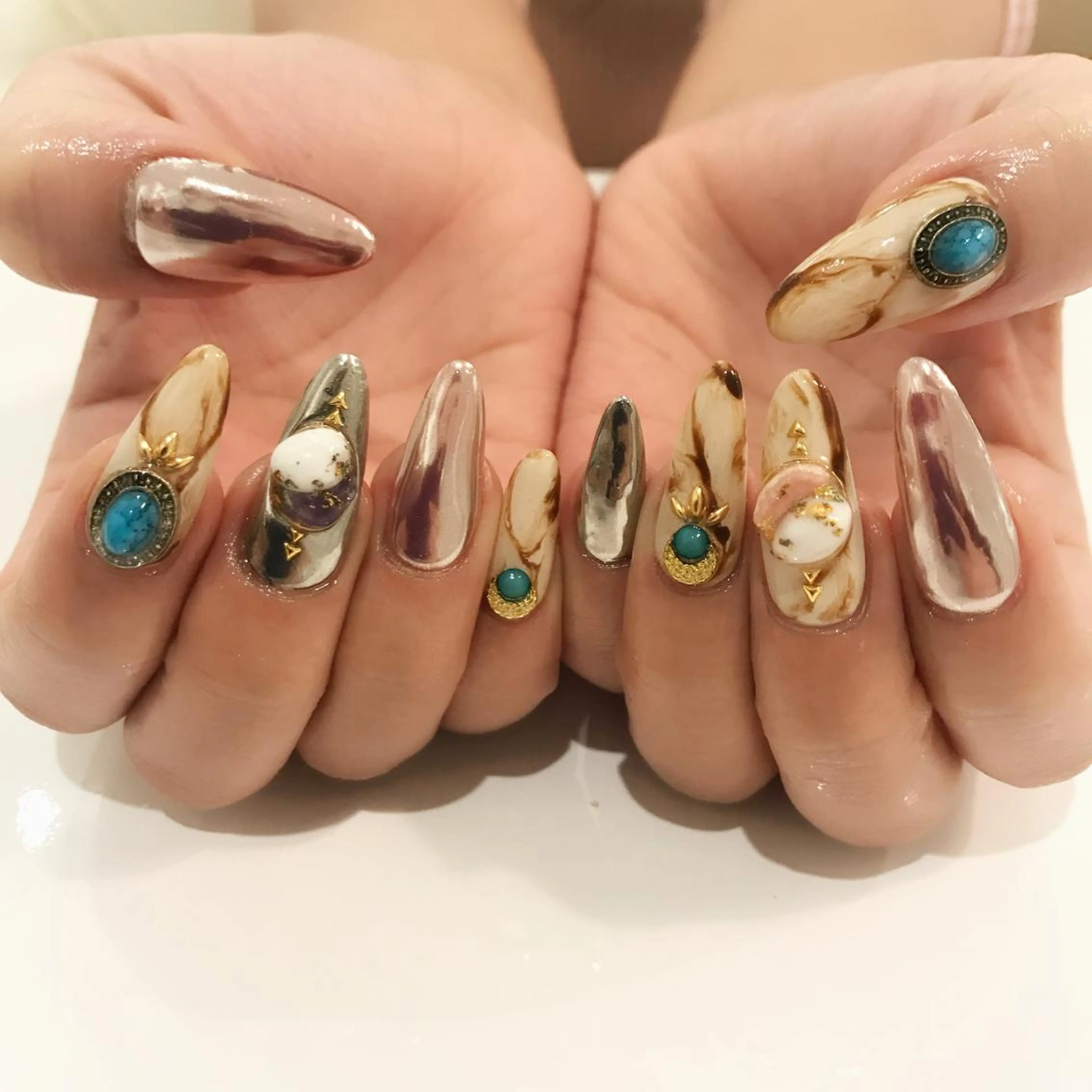 ネイル nail salon A'n bijouのネイルデザイン