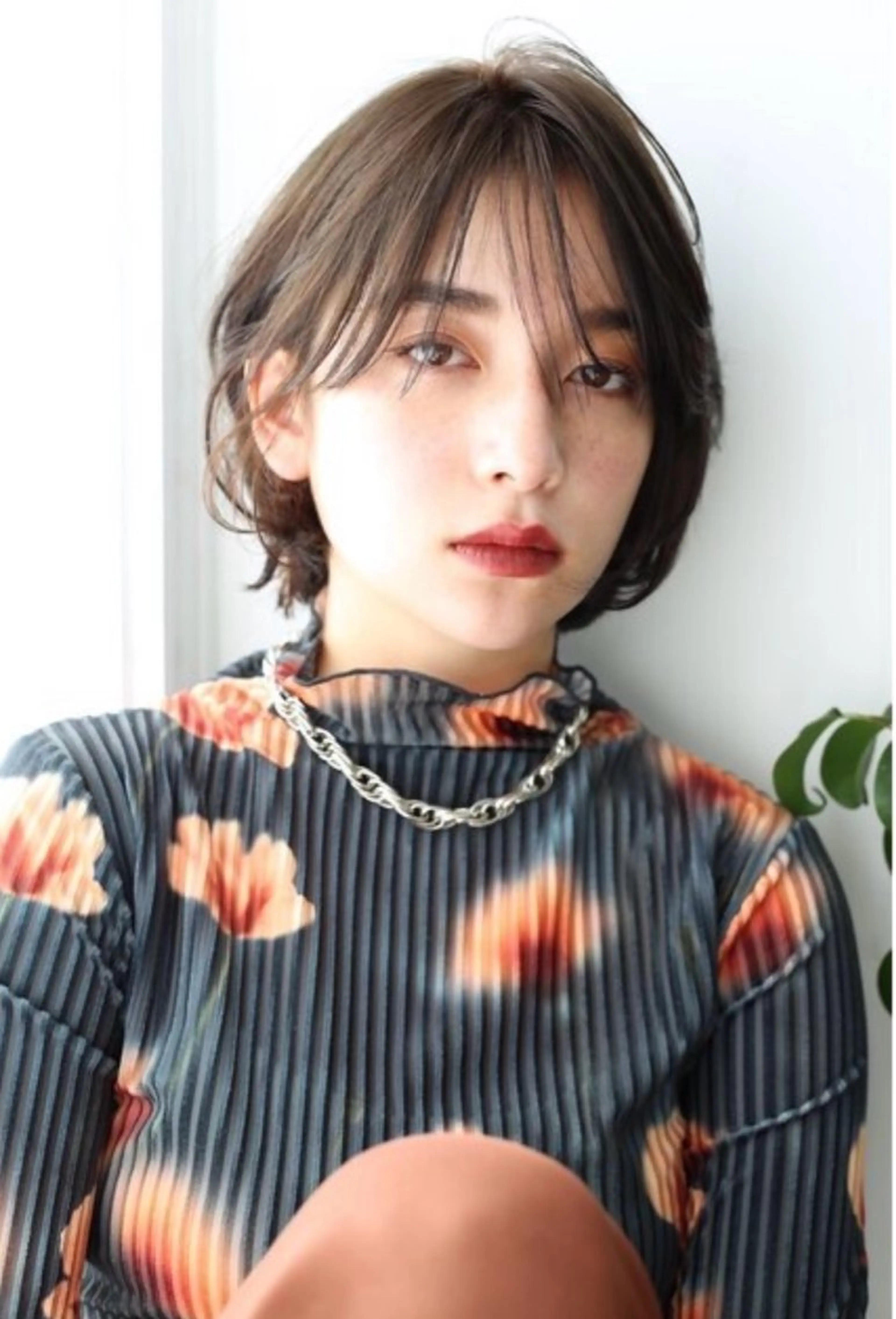 ショート カラー Hair&Make ange 中野店のヘアスタイル