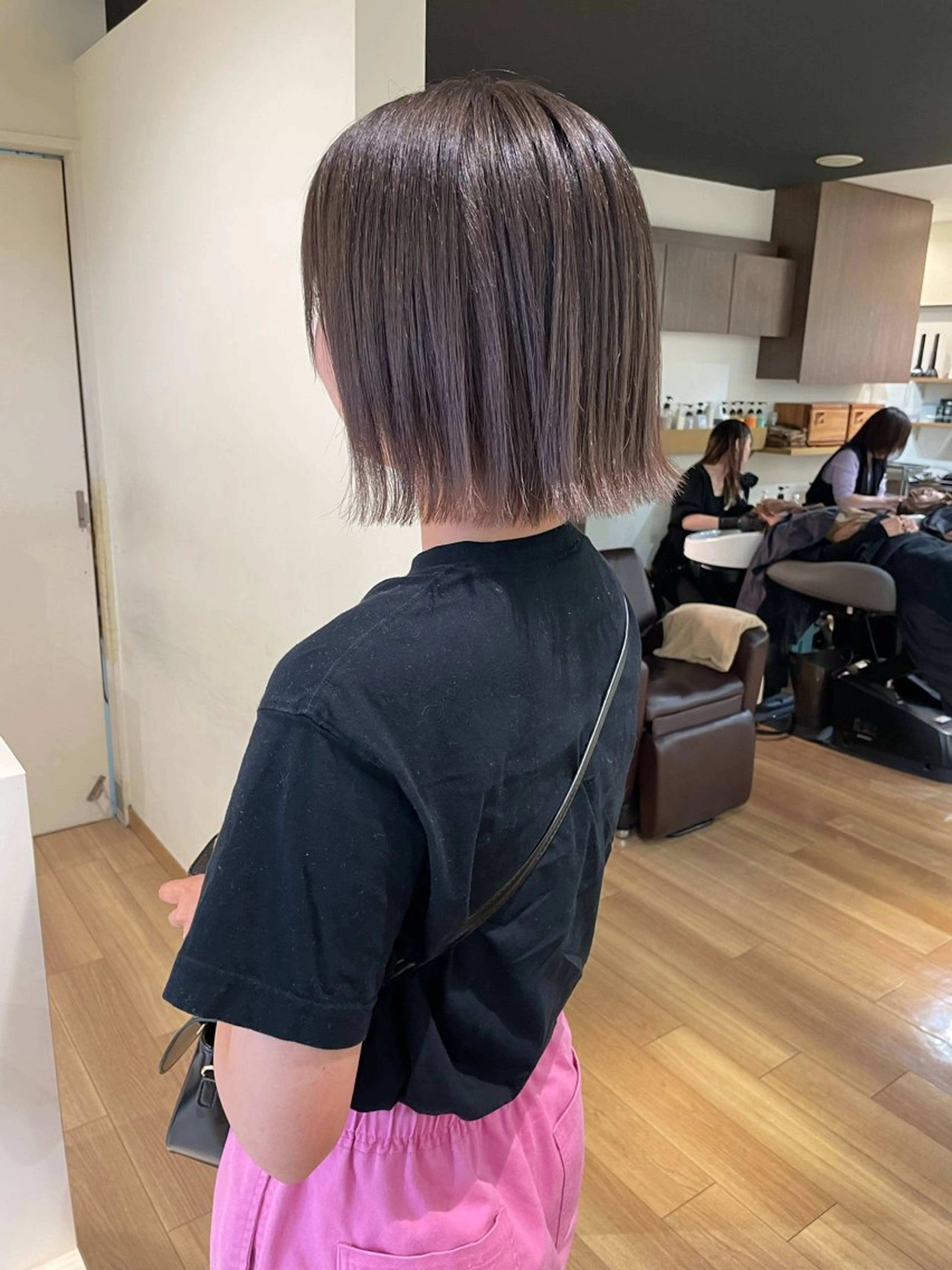 ショート カラー カット ヘアカラー トリートメント 韓国レイヤー🎀/ 顔周り特化🎀/豊田のヘアスタイル