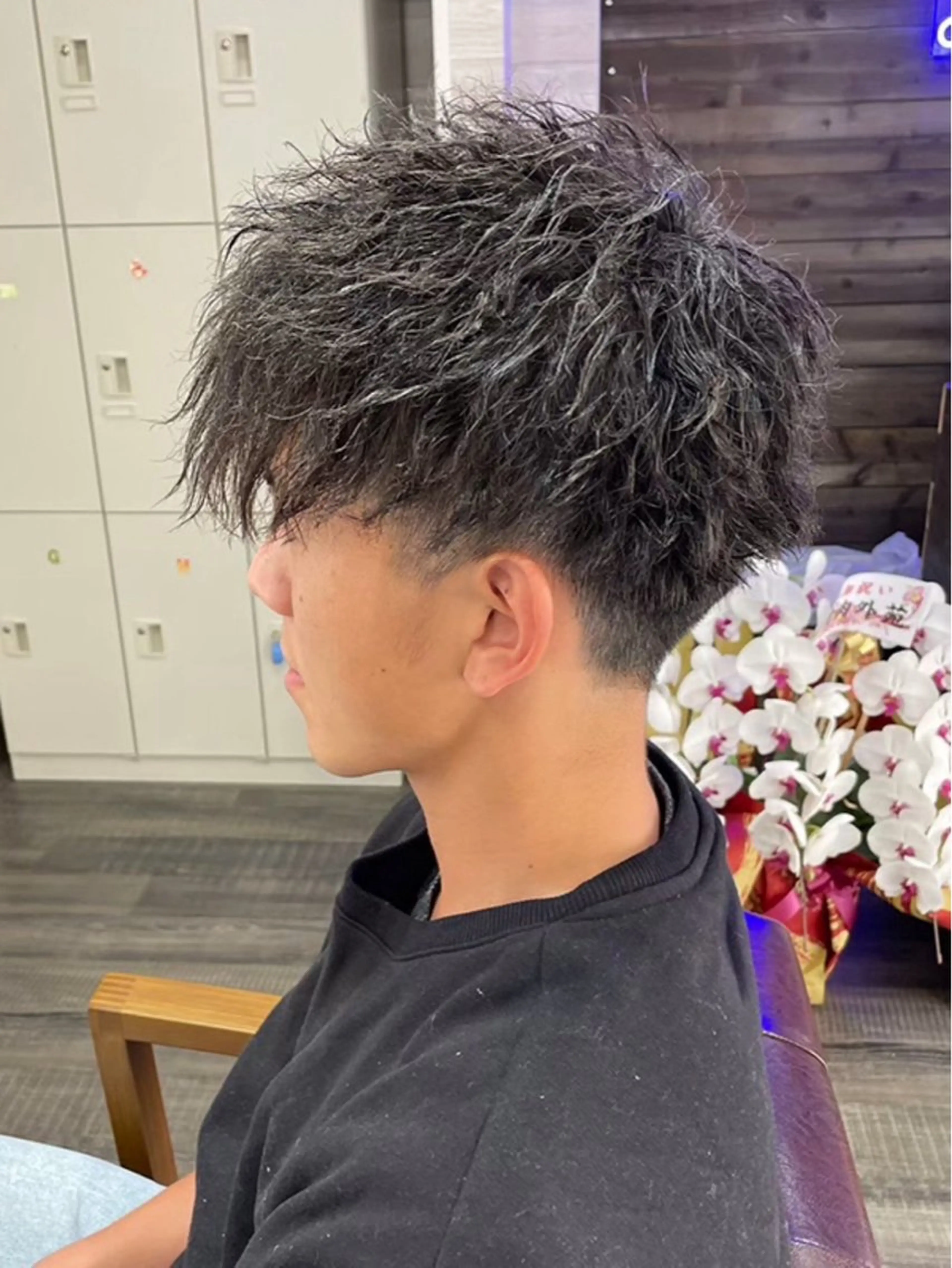カット＋パーマ（ツイストスパイラル、ツイスト）の写真