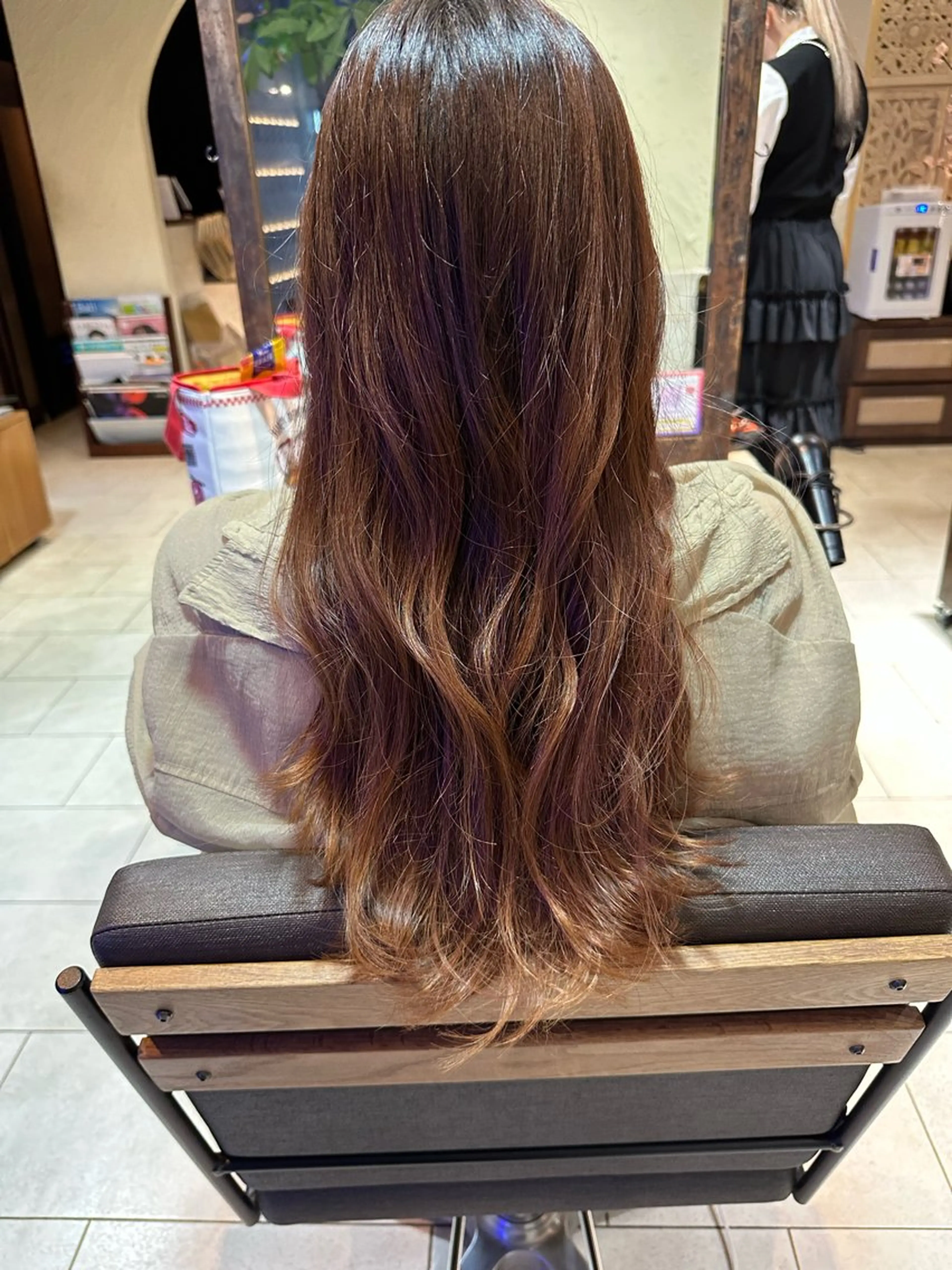 ロング カラーモデル募集 艶髪/透明感/ゆうとのヘアスタイル