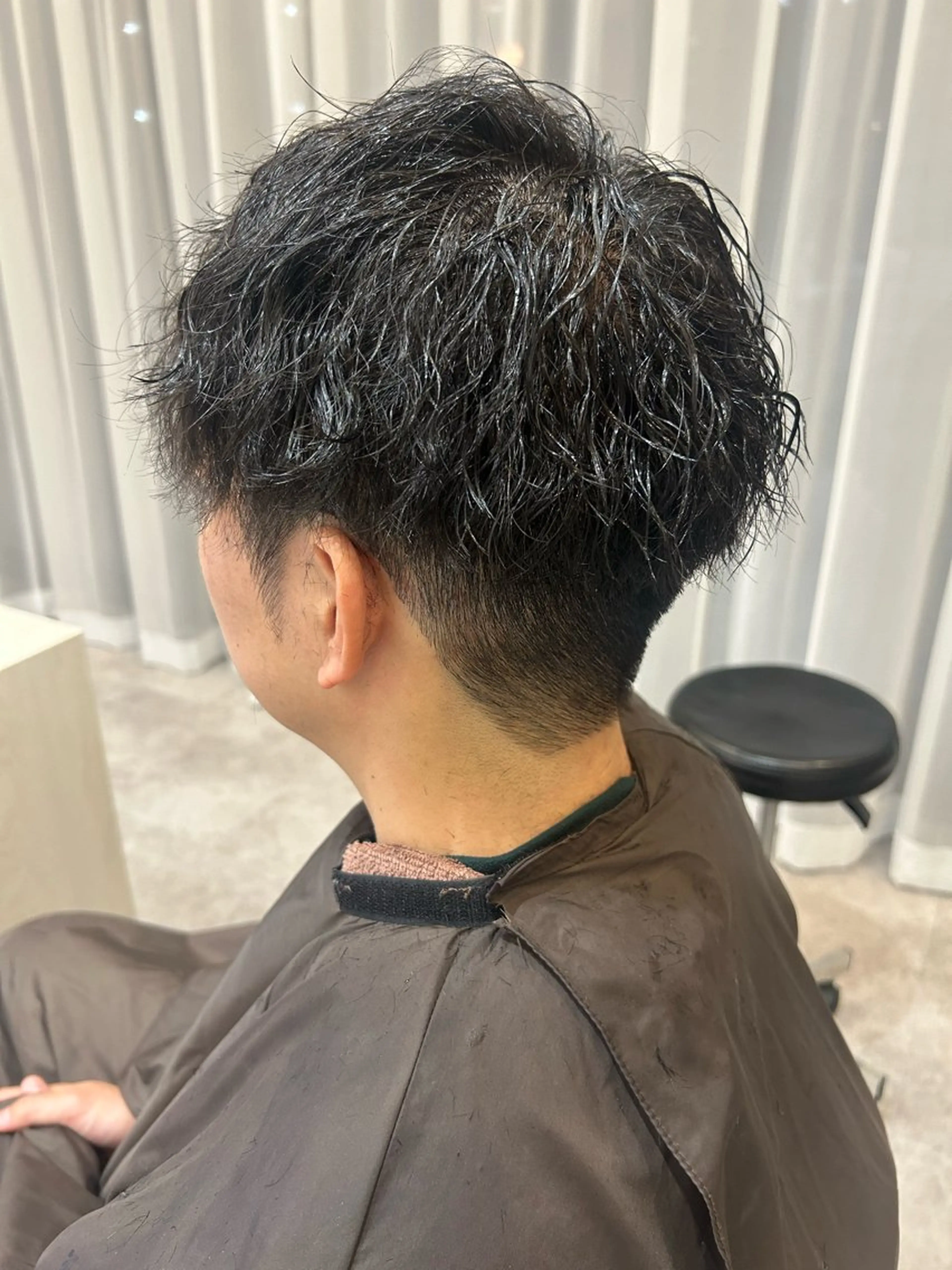 パーマ メンズ 波巻きパーマ SOYON豊田市駅店 MIYUのヘアスタイル