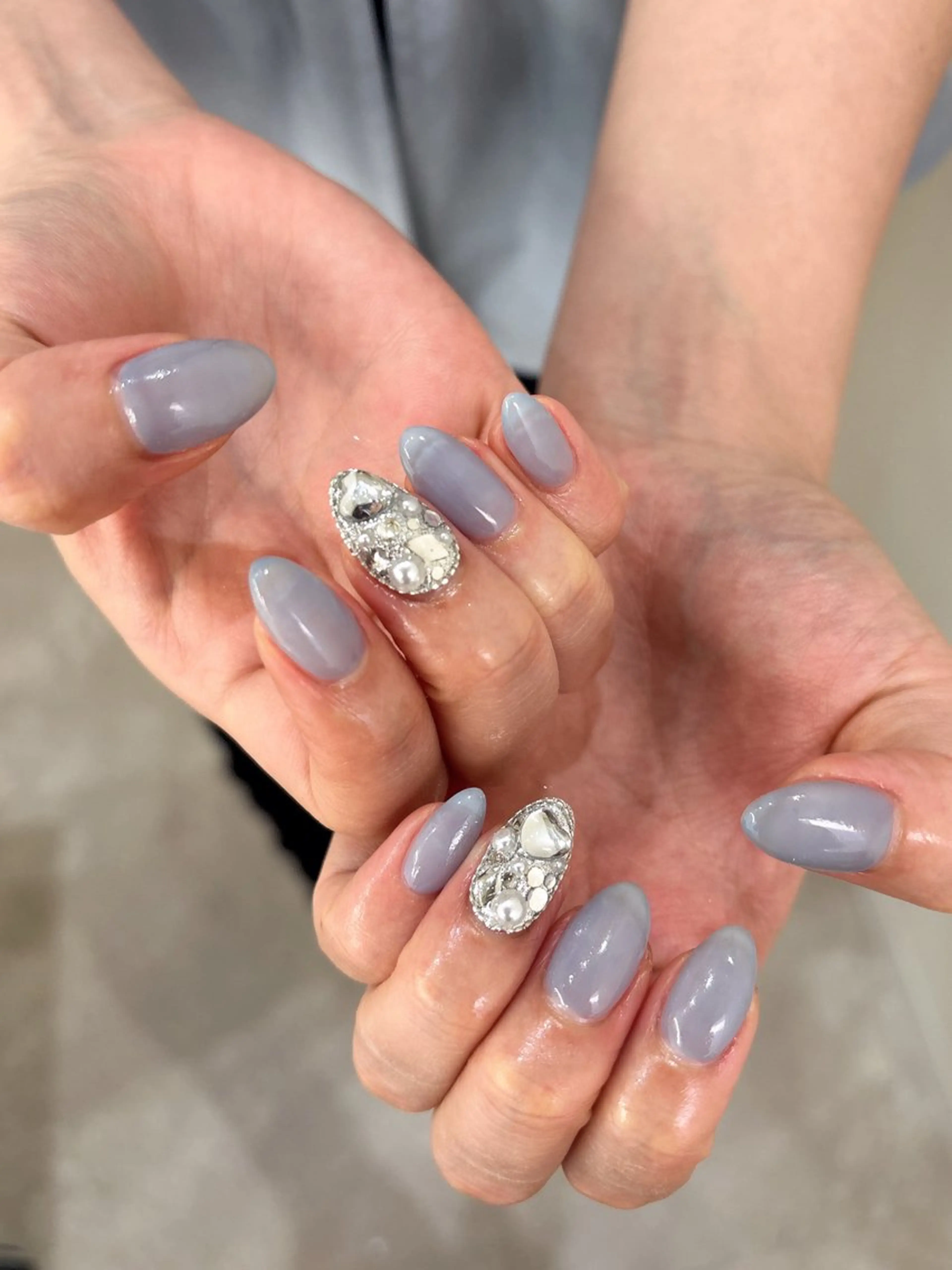 ネイル シンプルネイル ☁️Himmel☁️ SARA💛のネイルデザイン