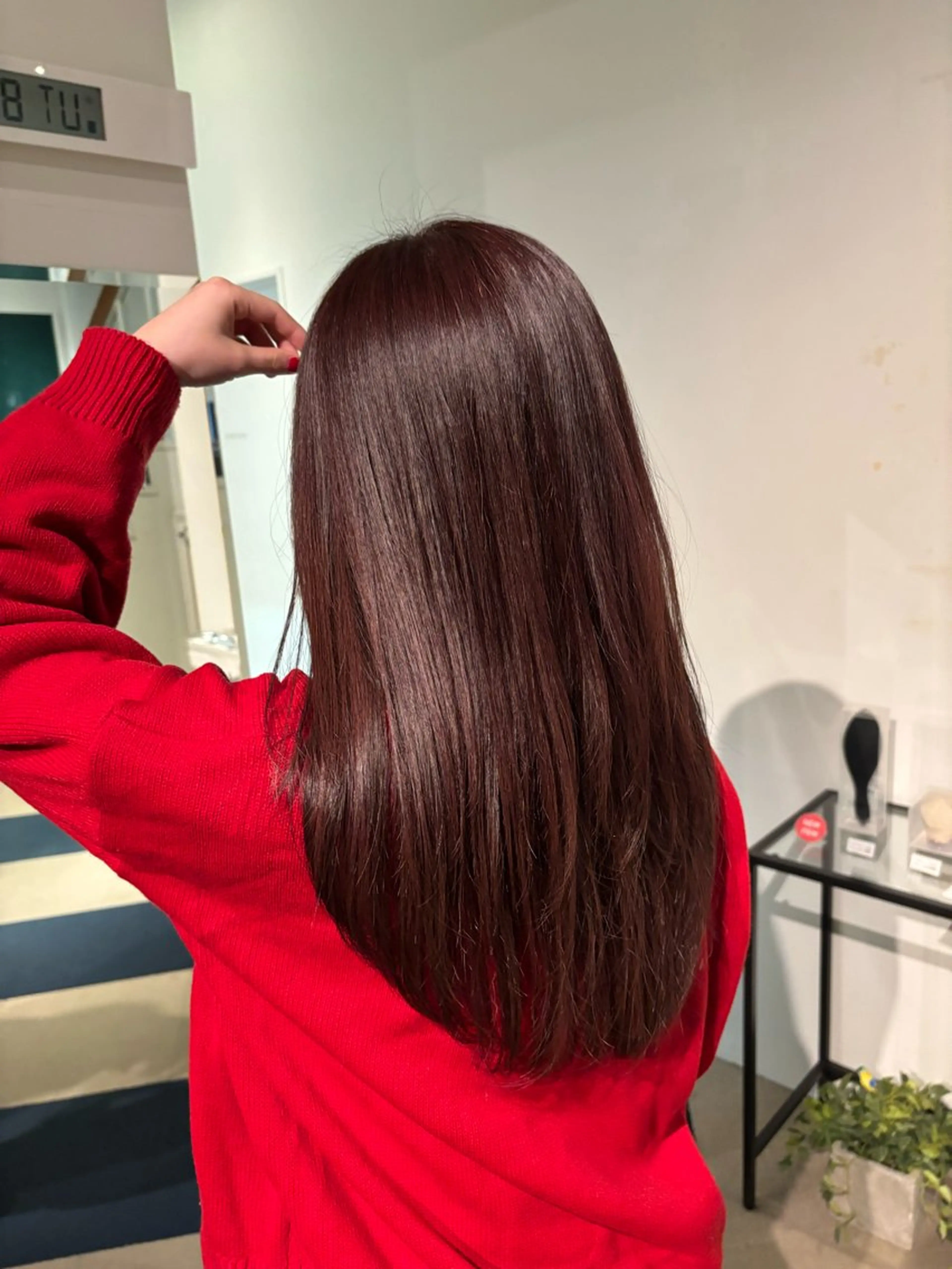 ロング カラー カット トリートメント ワタナベ イオリ🧚 La Penseeのヘアスタイル