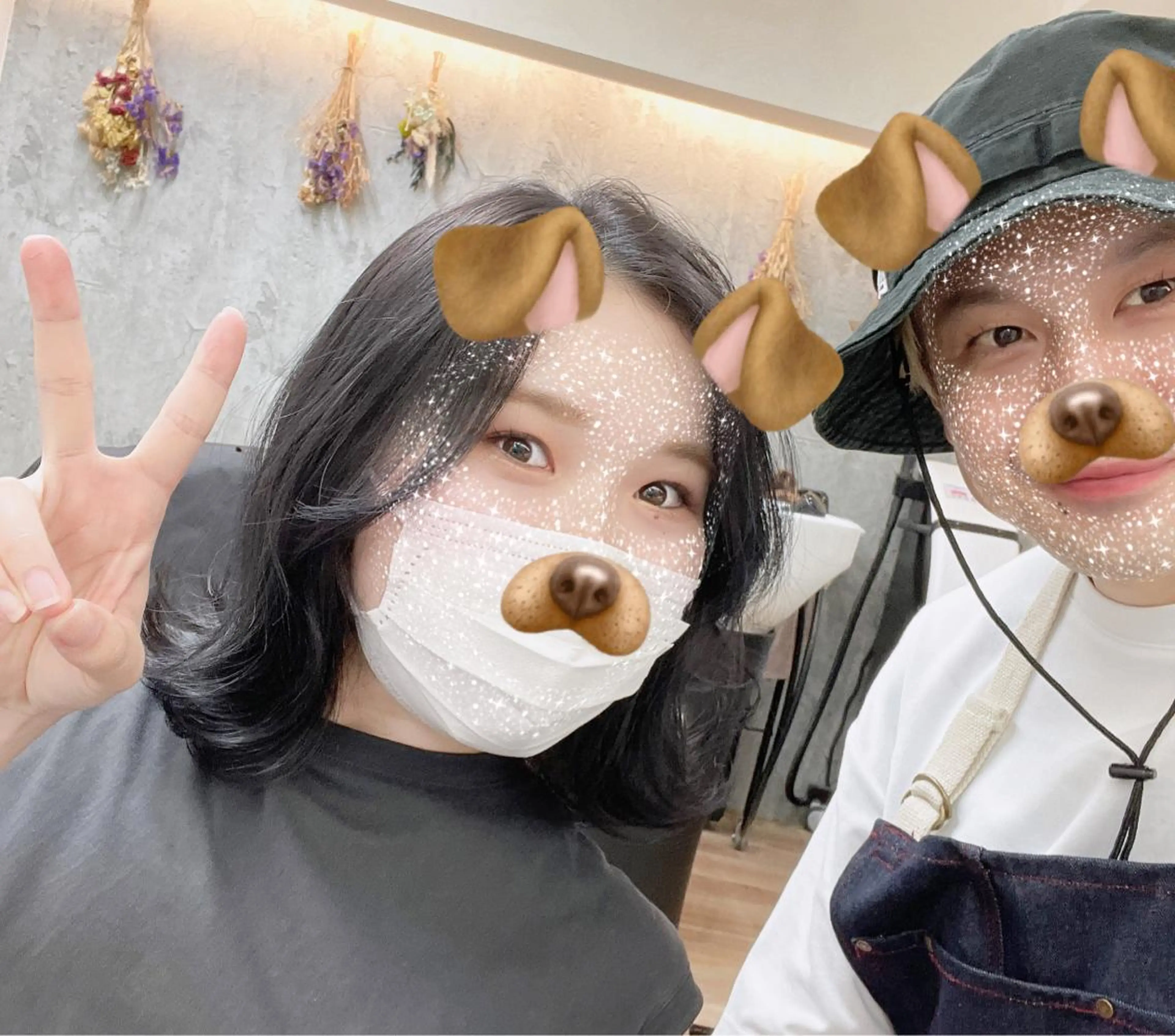 ミディアム カラー アディクシーカラー ヘアカラー トリートメント TOWA 野村　コウダイのヘアスタイル