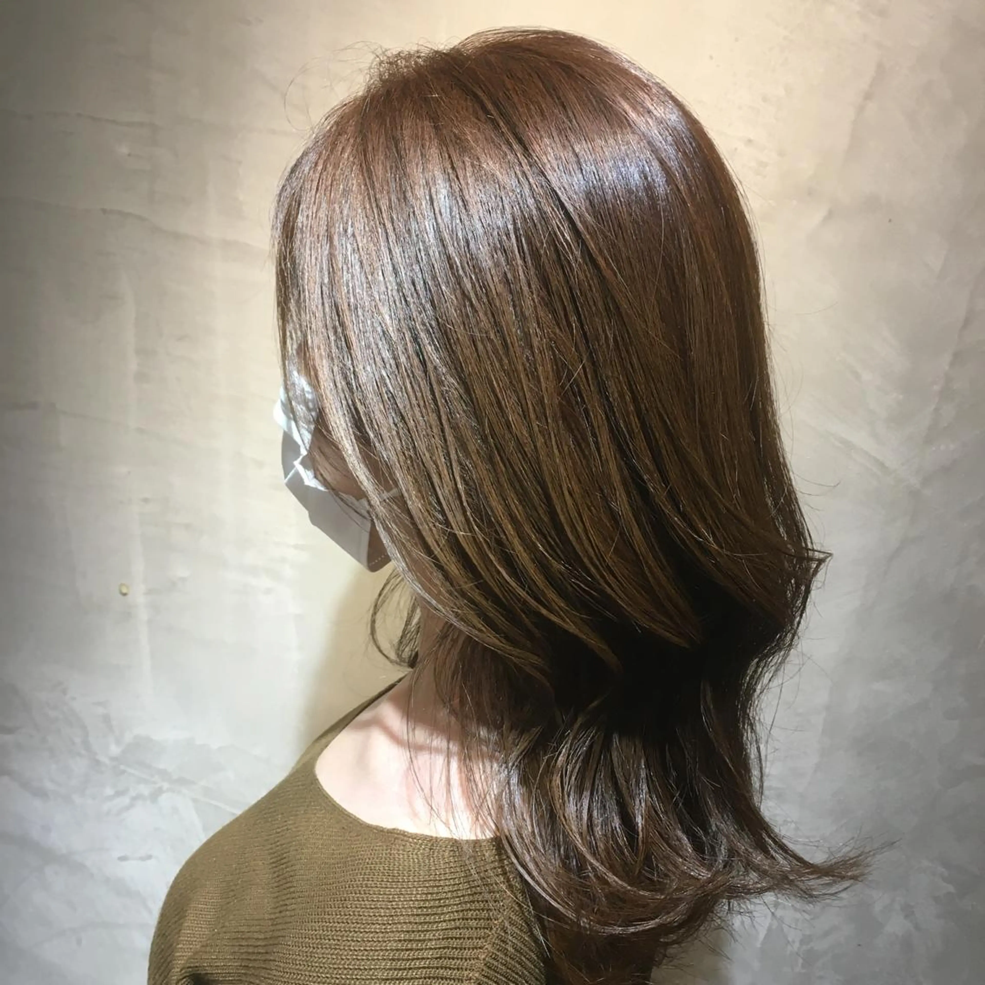 セミロング カット ヘアカラー トリートメント Grege所属・恵比寿/メンズ ／髪質改善🍃金丸のヘアスタイル