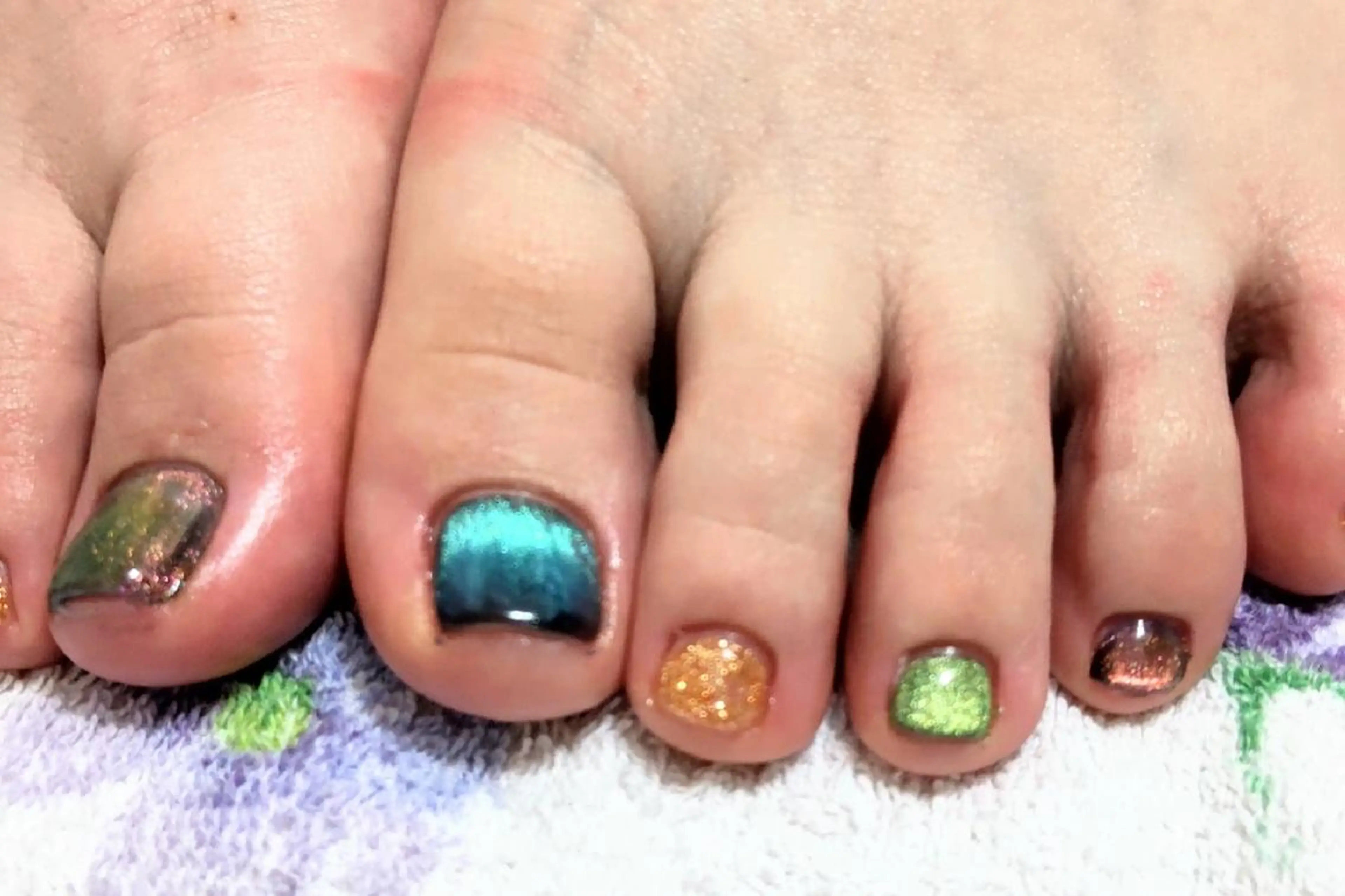 ネイル アートネイル フットネイル ジェルネイル あんきち    のネイルデザイン