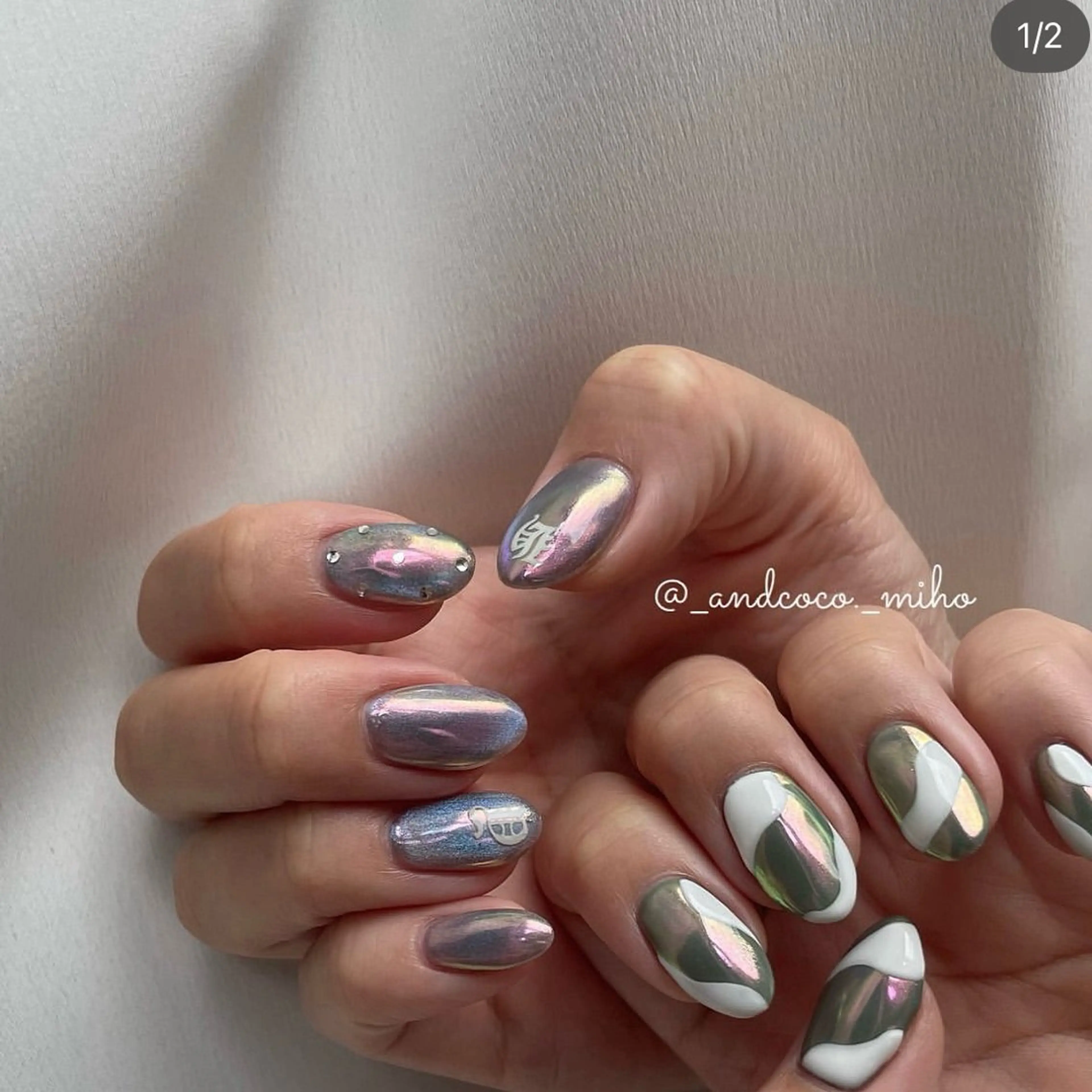 ネイル I'm Me.所属・Nailist〻 mihoのネイルデザイン