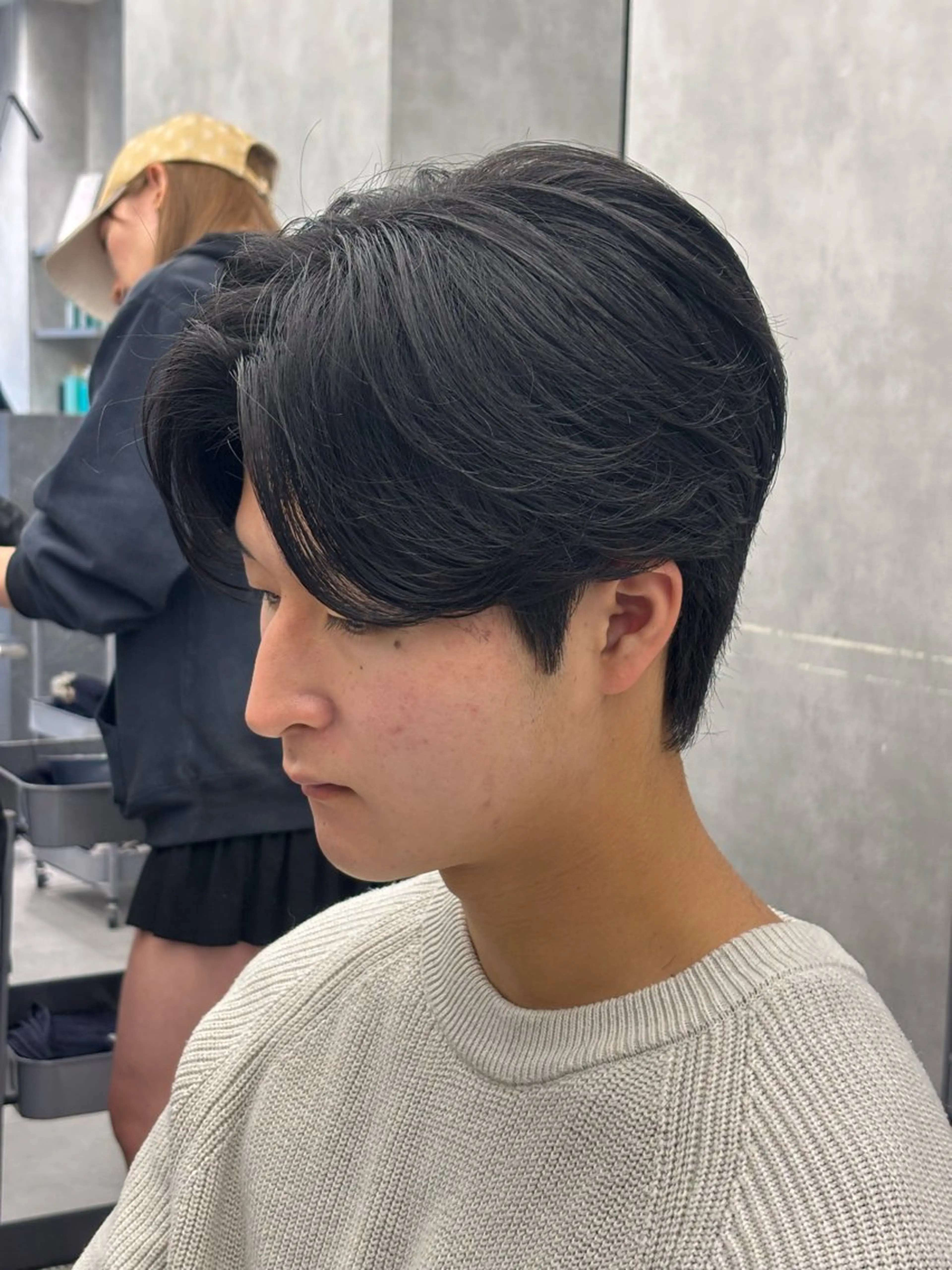 メンズ カット 🚨メンズ曲がる 縮毛矯正りおん🚨のヘアスタイル