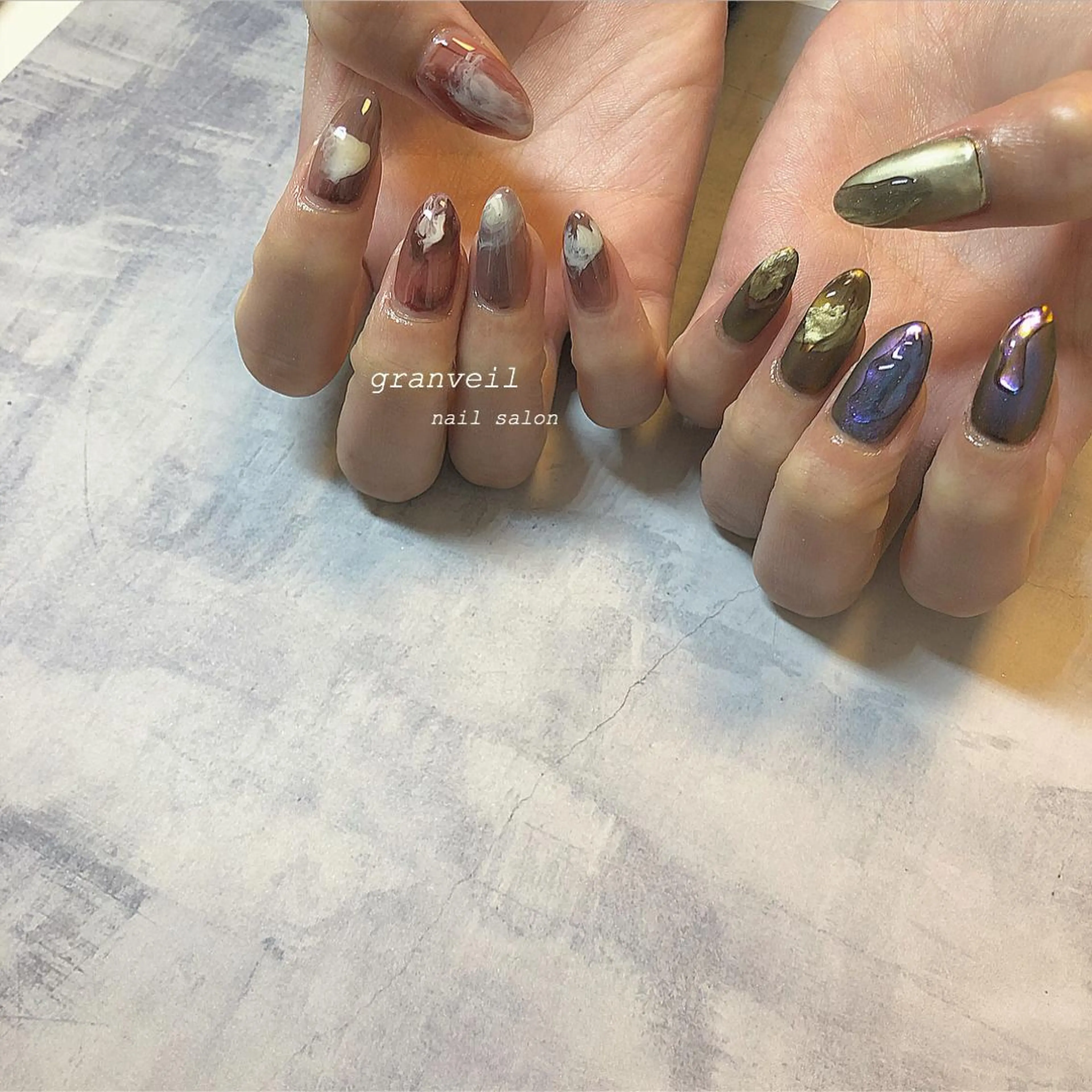 ネイル granveil所属・nail salon granveilのネイルデザイン