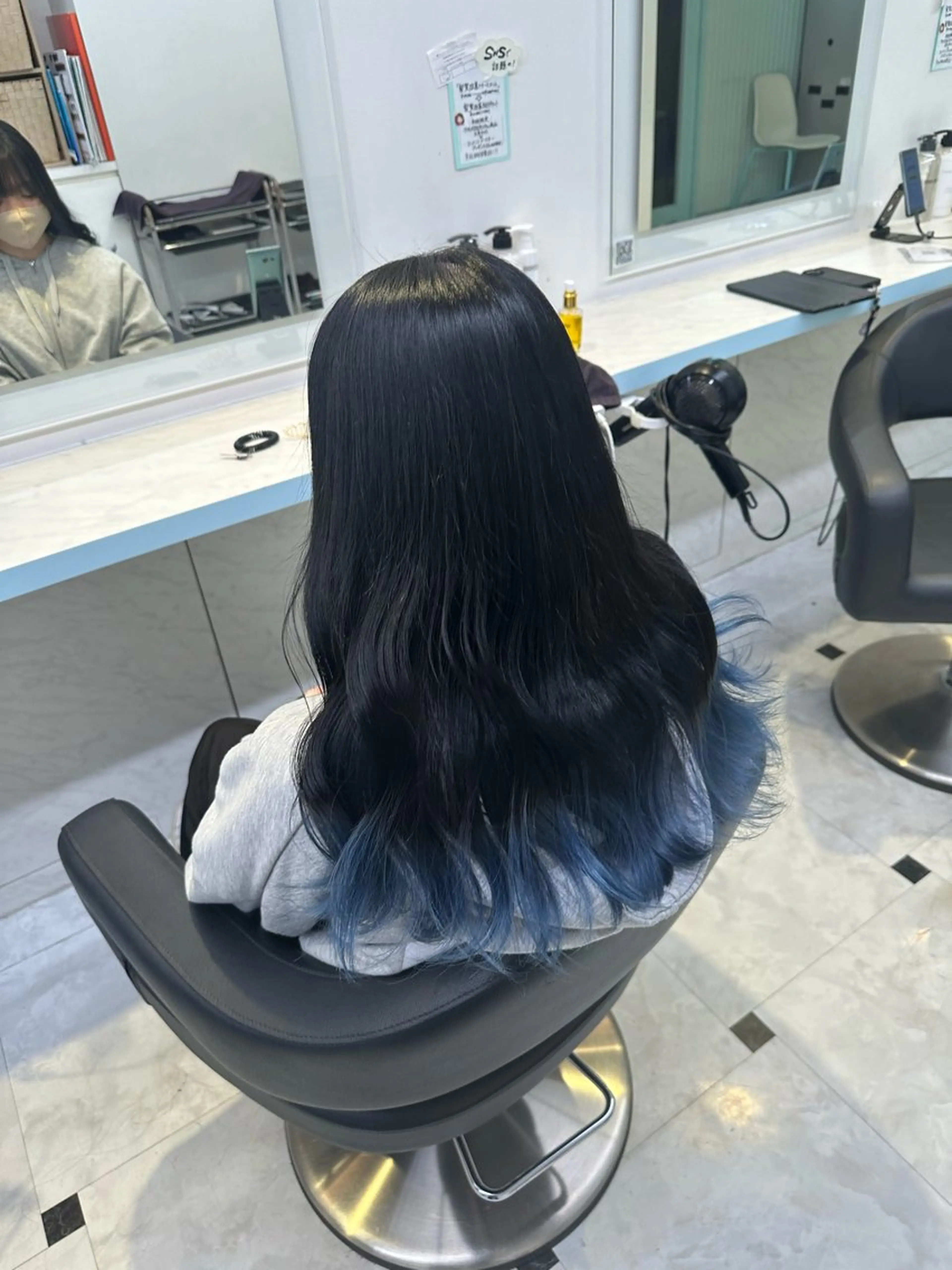 ロング カラー ハイトーン🌈メンズ カット♡Machanのヘアスタイル