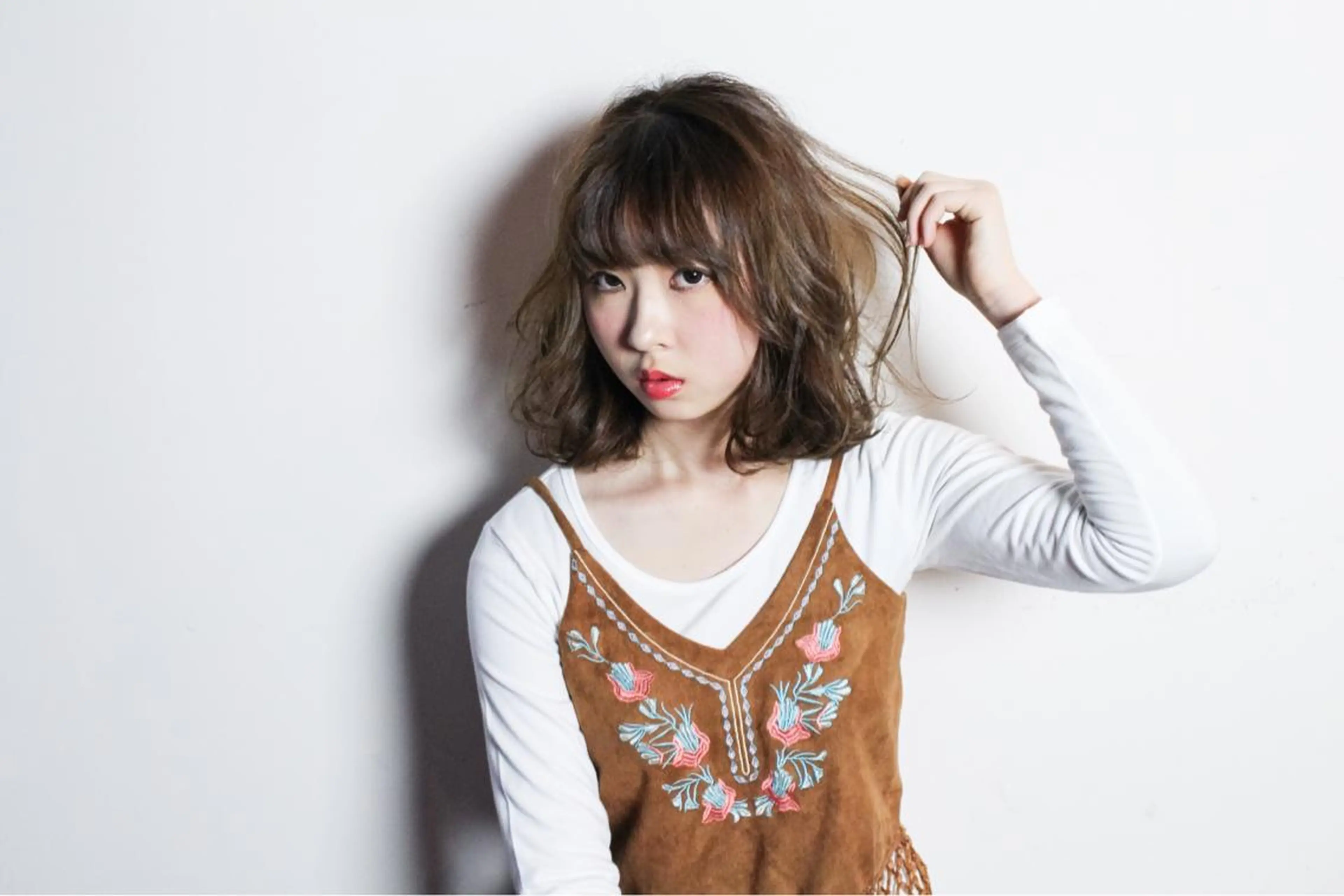 ミディアム 横井伴典 矢場町 メンズカット/パーマのヘアスタイル