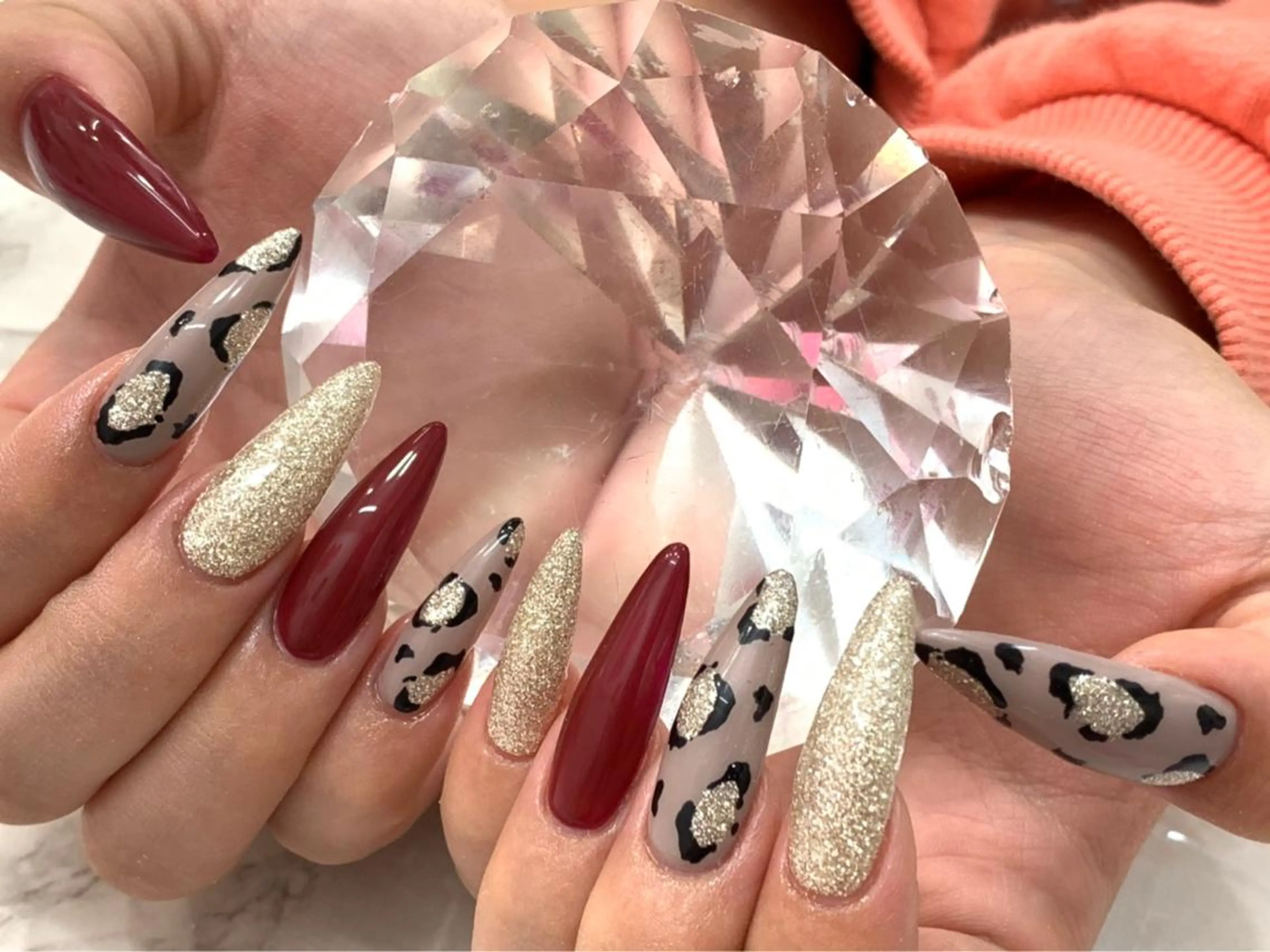 ロング カラー メンズ ネイル NAILSGOGO shibuyaのネイルデザイン