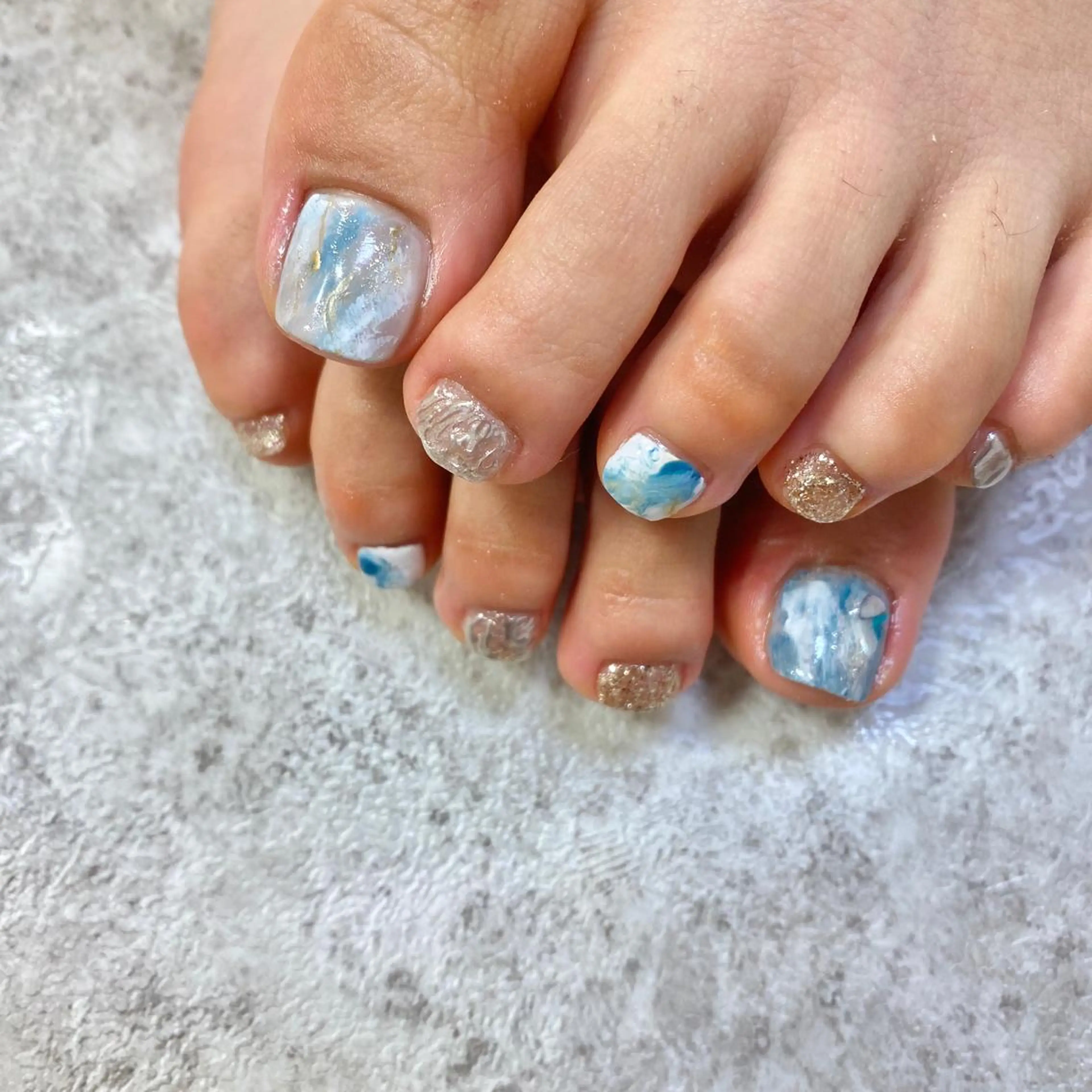 ネイル フットネイル ulu~new generation salon所属・ulu KURUMI💖のネイルデザイン