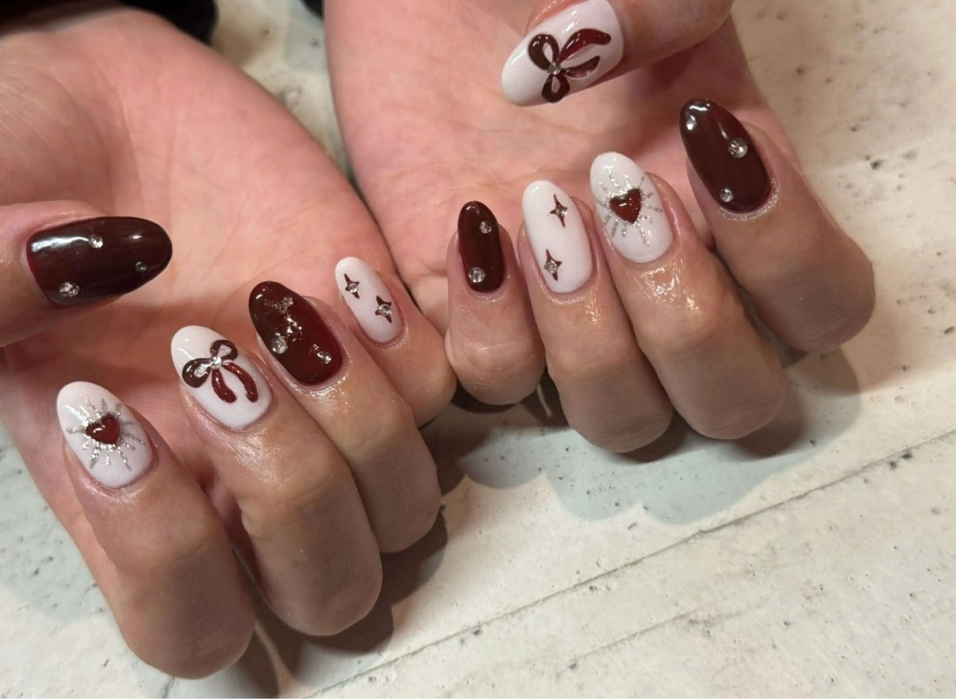 ネイル ハンドネイル nailsalon Lumiereのネイルデザイン