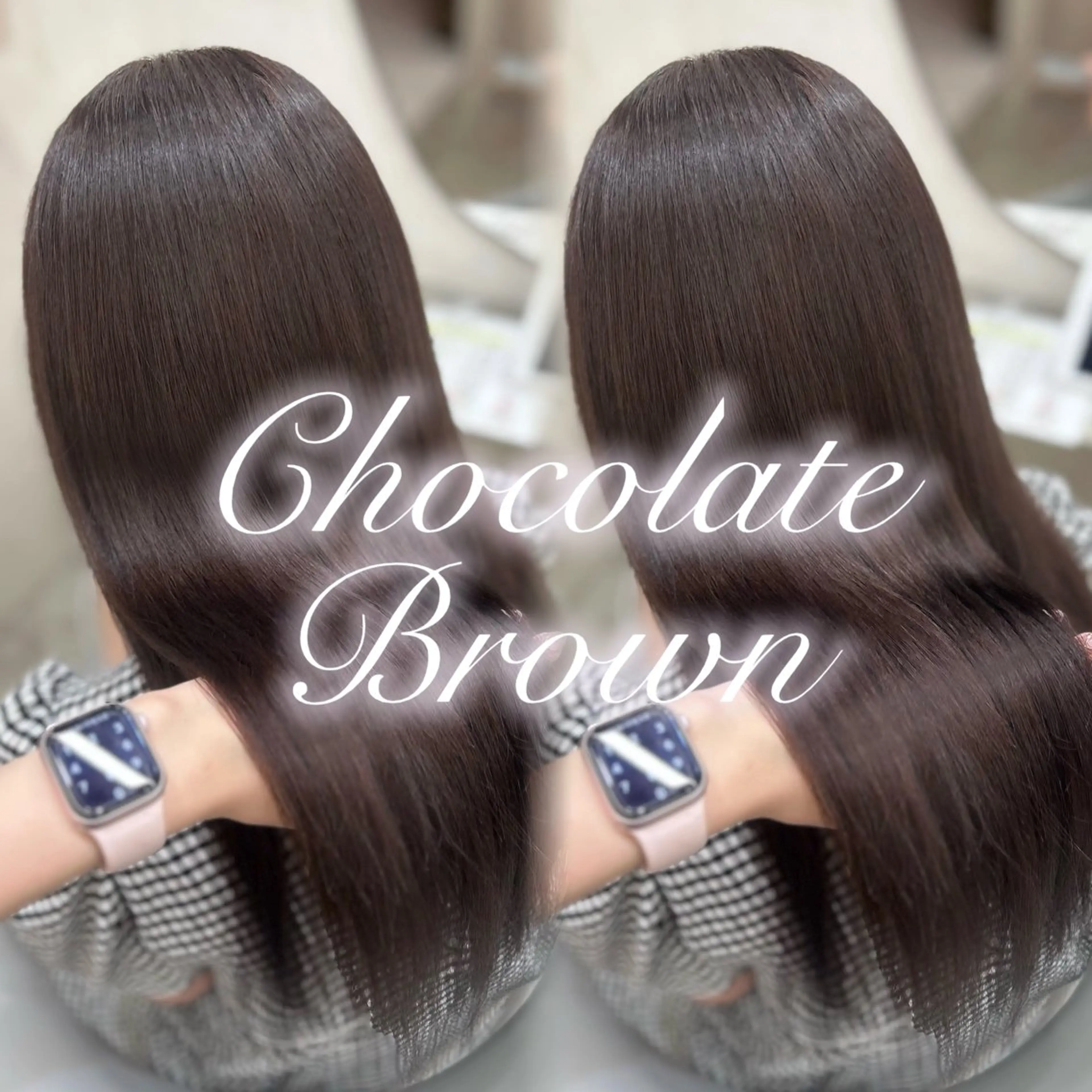 セミロング カラー ヘアカラー 💘Rei💘新宿/ アレンジ/艶カラーのヘアスタイル