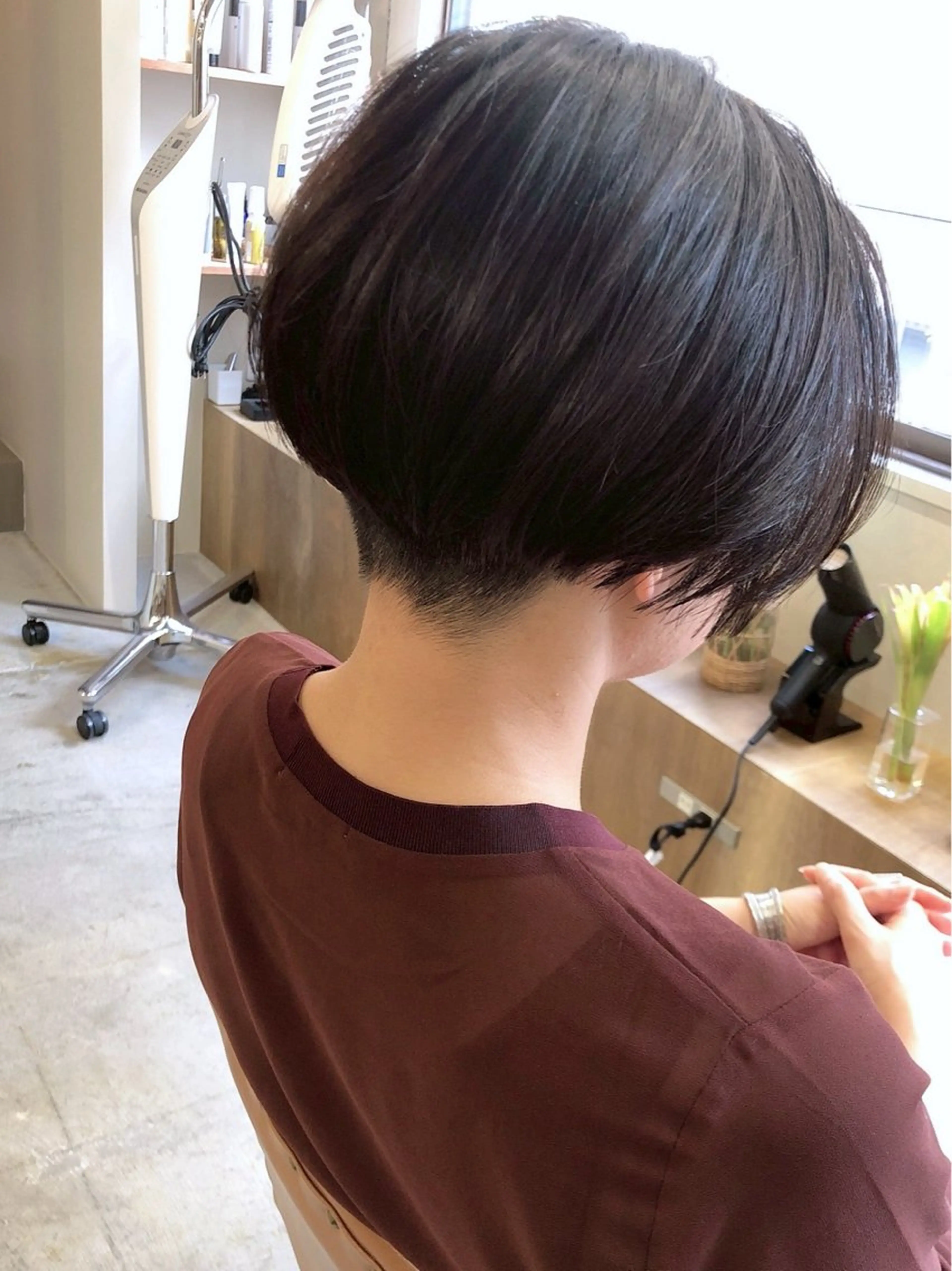 ショート 【予防美容特化】青山 真輔/髪質改善メテオのヘアスタイル