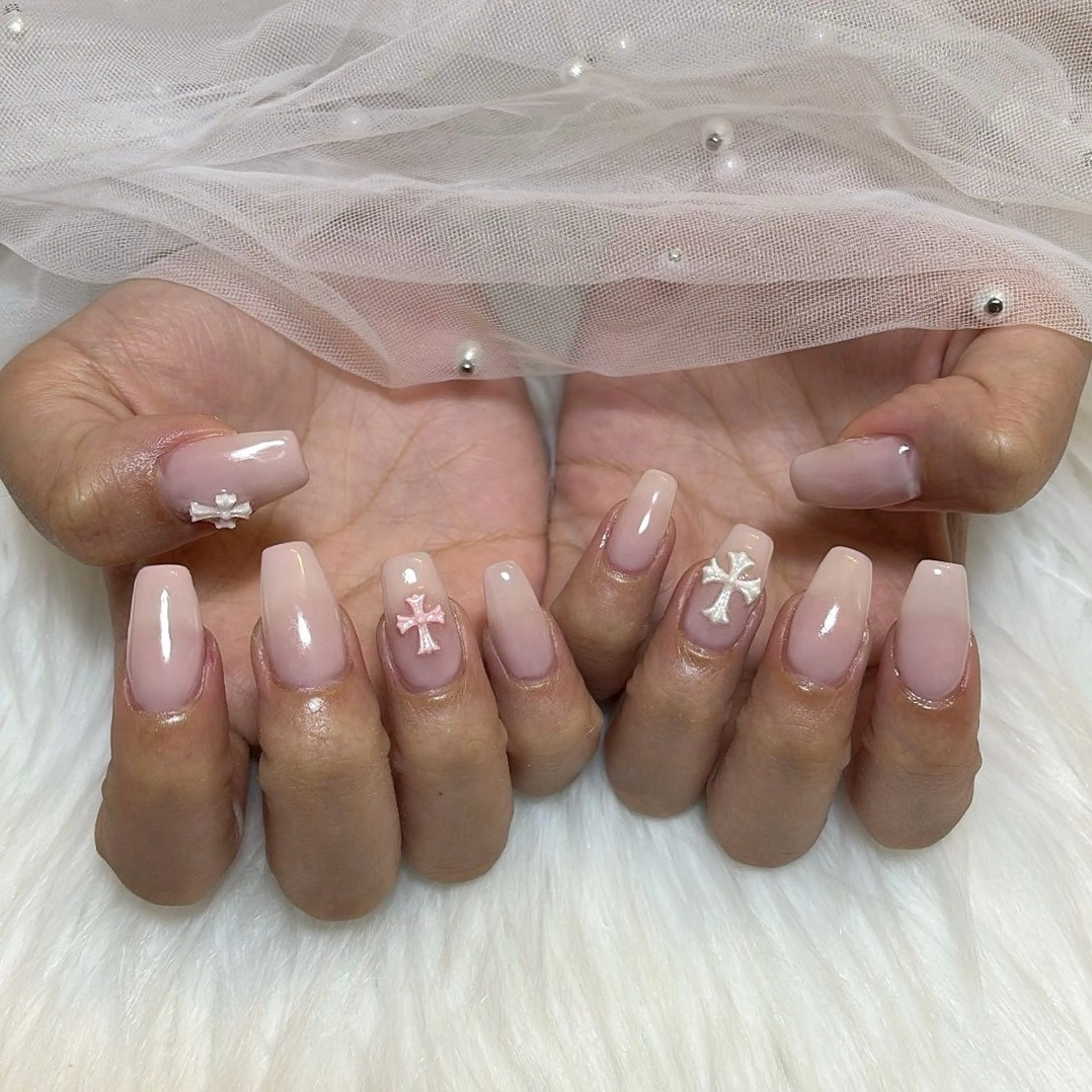 ネイル ハンドネイル 【パラジェル・フィルイン取扱店】EmaNail +kihakuya（エマネイル）天満橋店所属・EmaNail🎀 エマネイル天満橋店のネイルデザイン