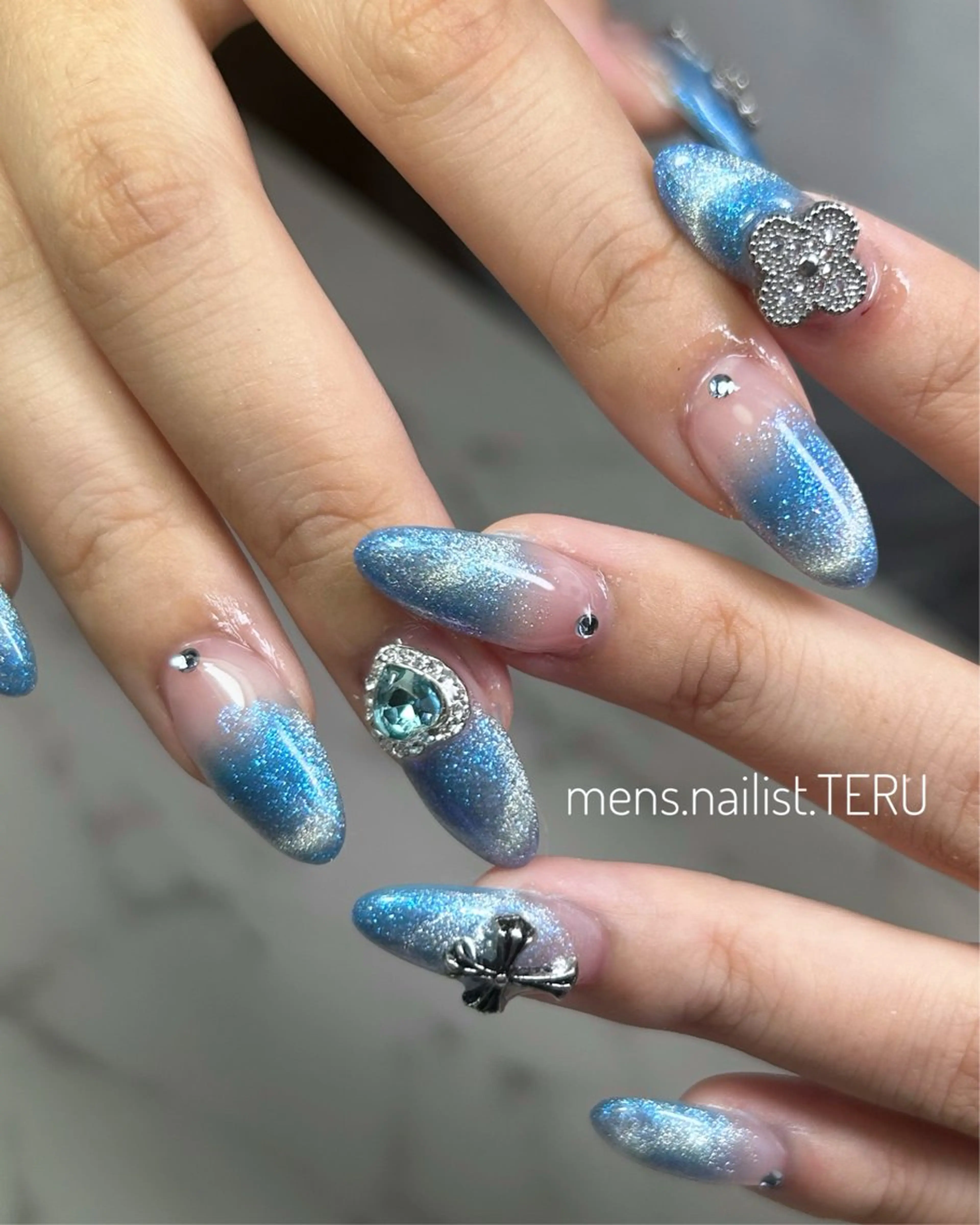ネイル メンズネイル nail salon ETERNAL所属・メンズネイリスト TERUのネイルデザイン
