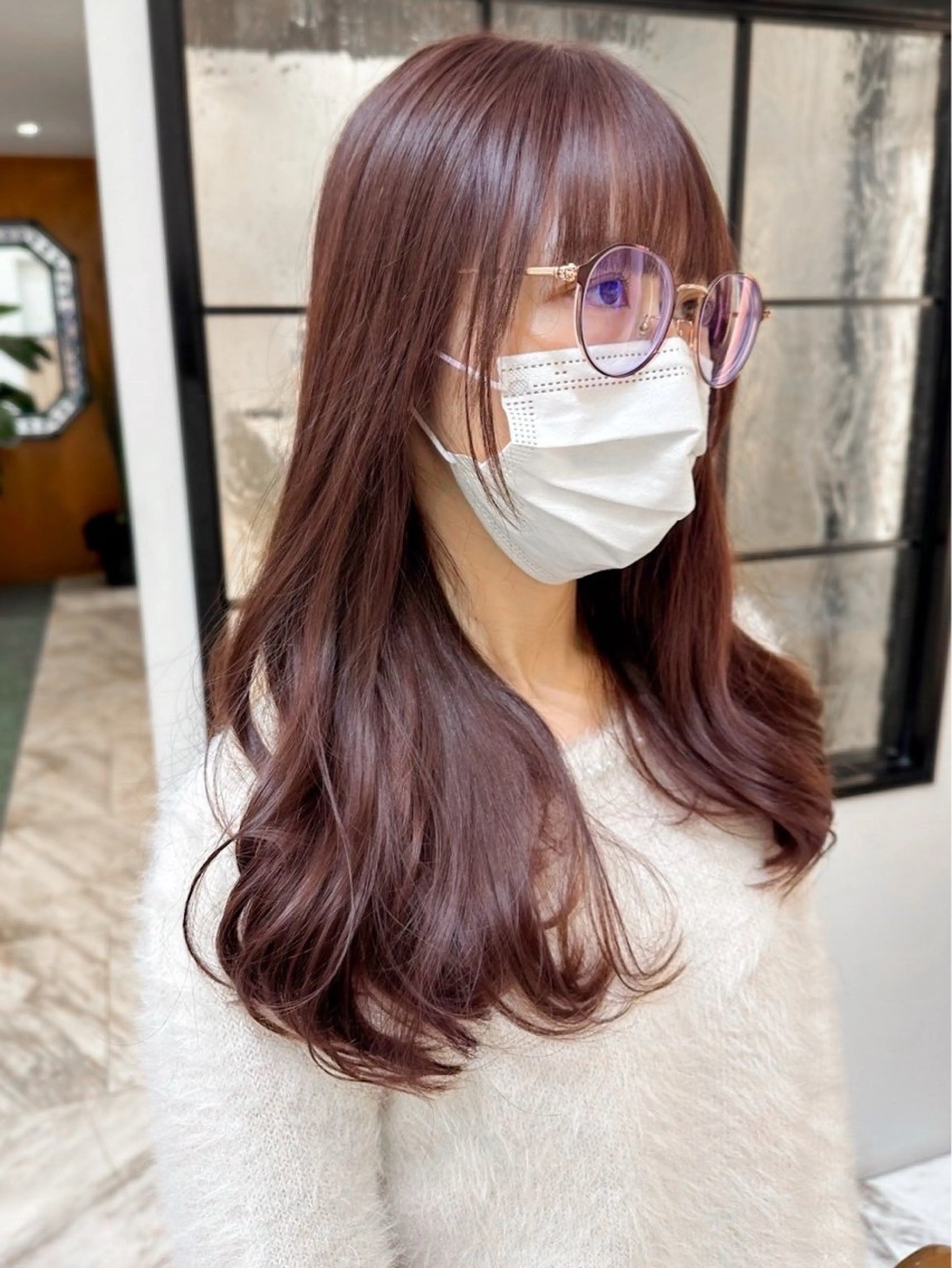ロング ヘアカラー トリートメント ATENA所属・撮影モデル様募集 直樹のヘアスタイル