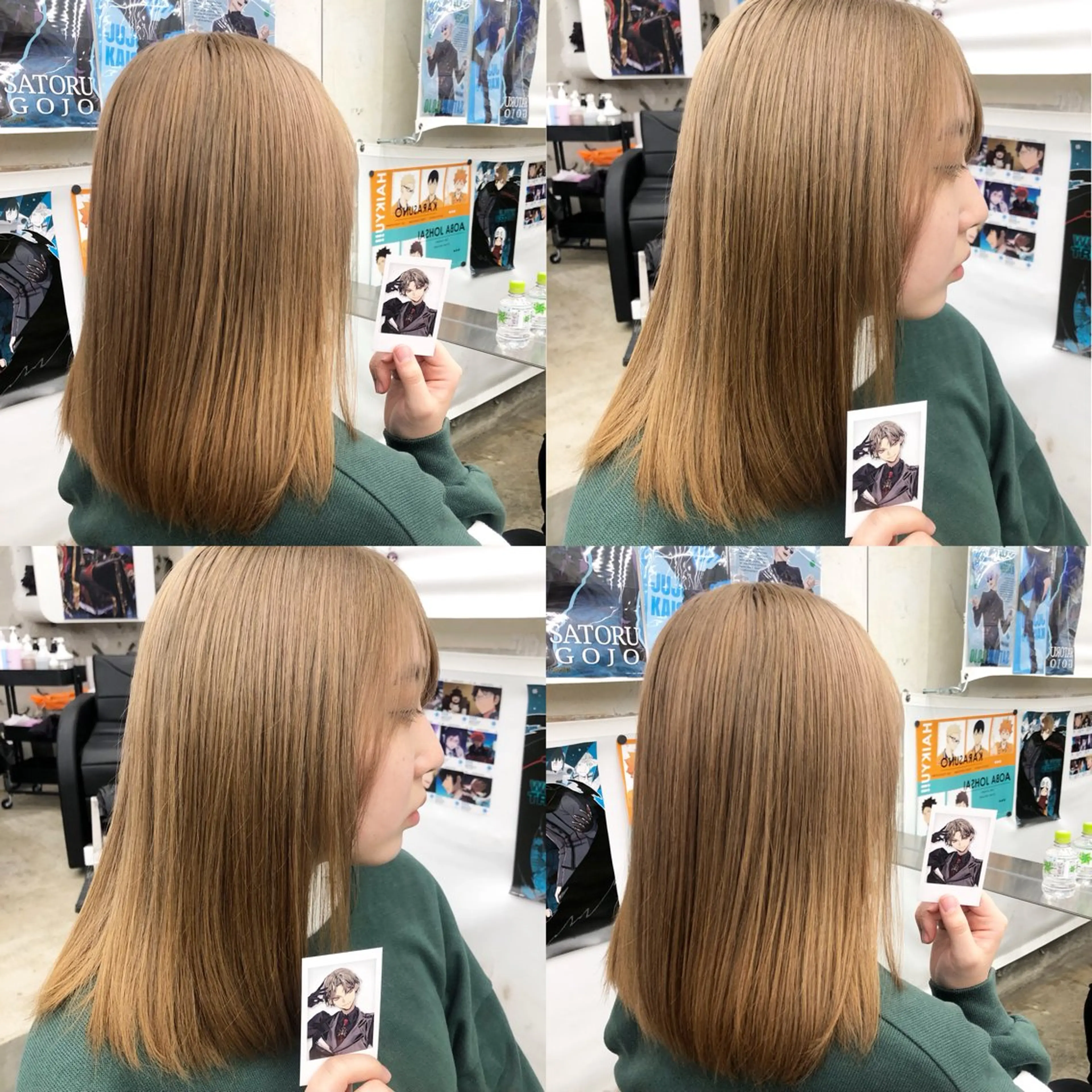 ミディアム カラー 推しカラー✨ オタク美容師ユウカのヘアスタイル
