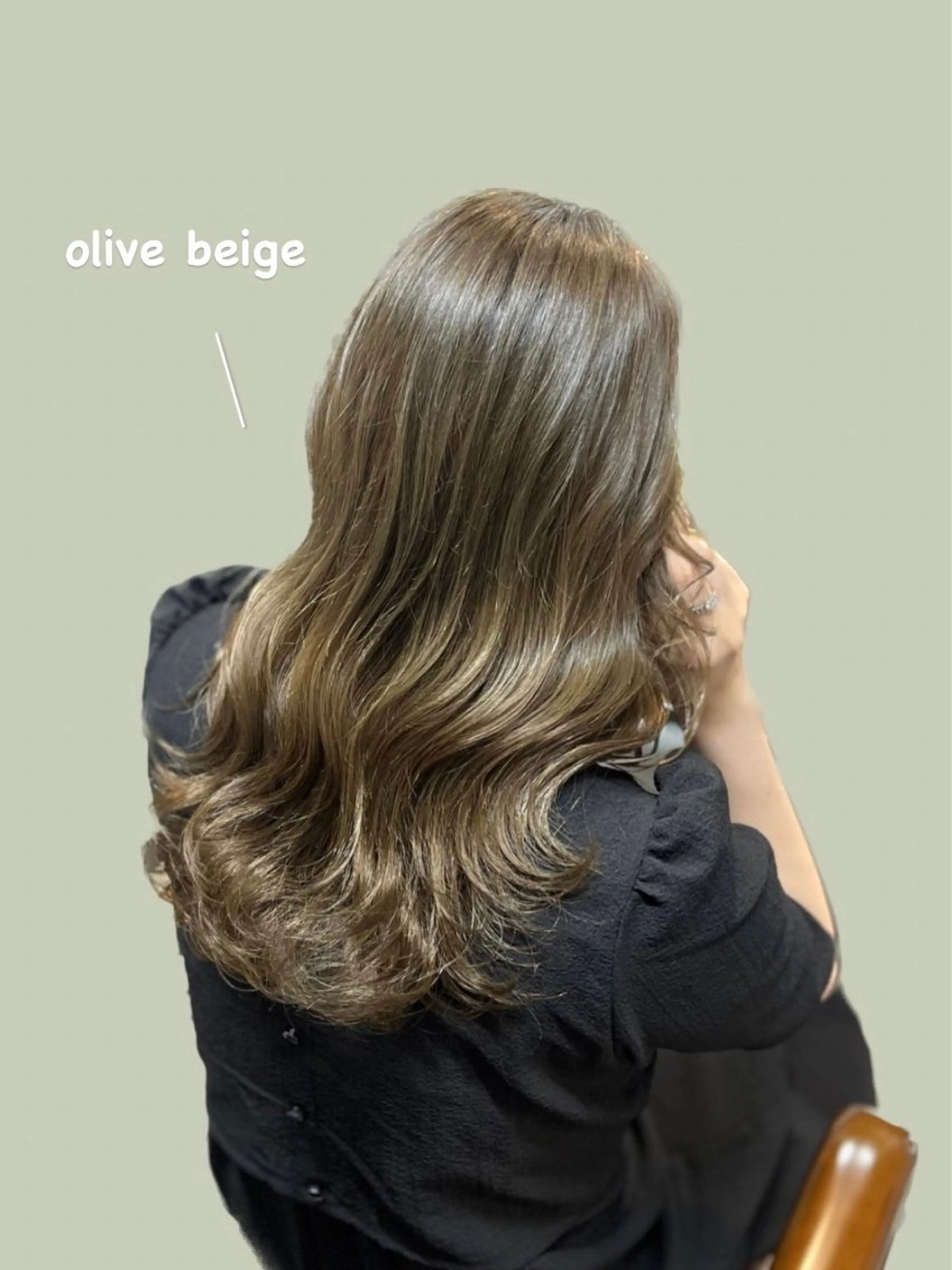 セミロング カラー カット ヘアカラー トリートメント 艶髪🌈ムラカミ サキのヘアスタイル