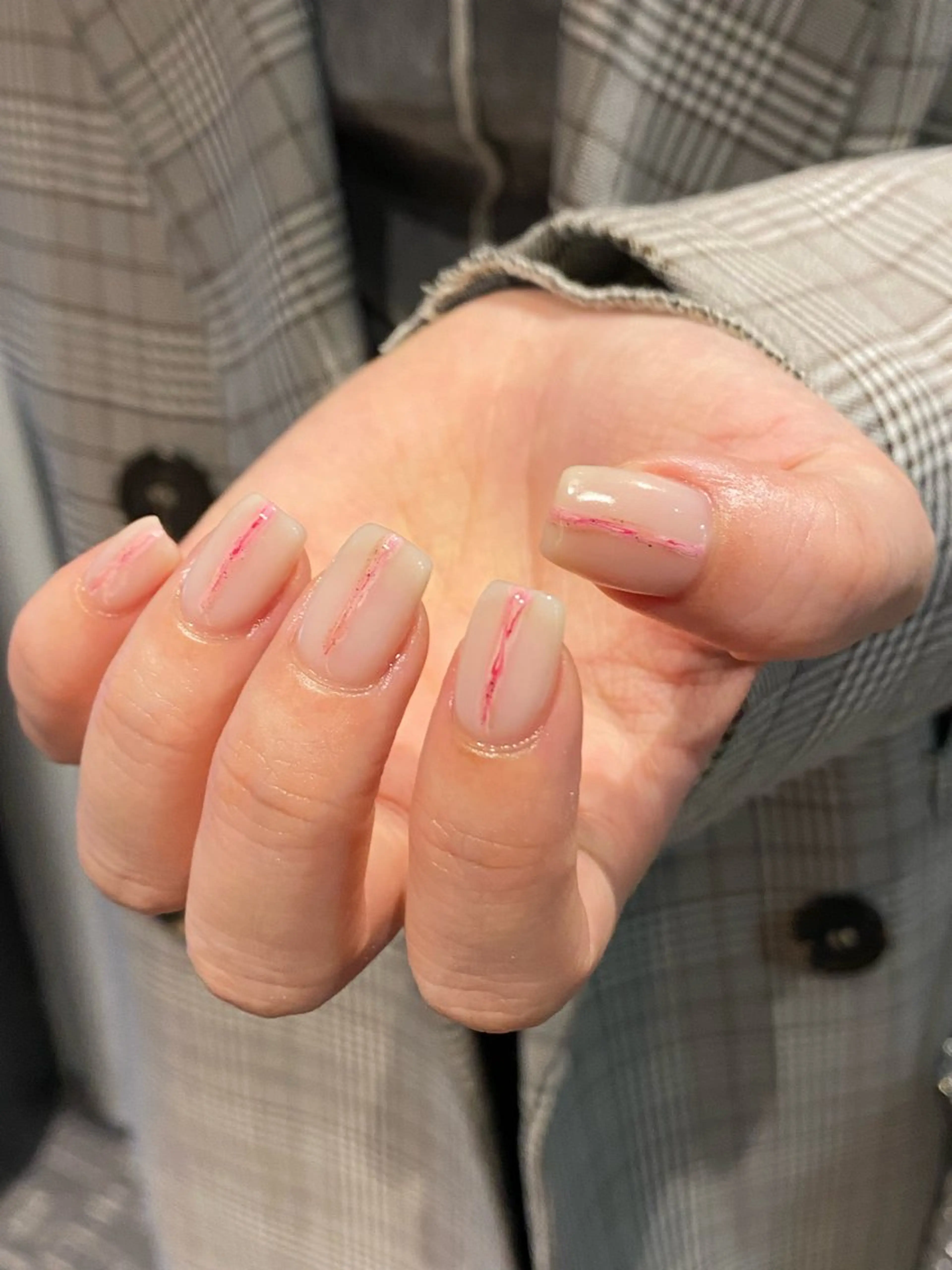 ネイル ハンドネイル ニュアンス / 鉱物 natsukiのネイルデザイン