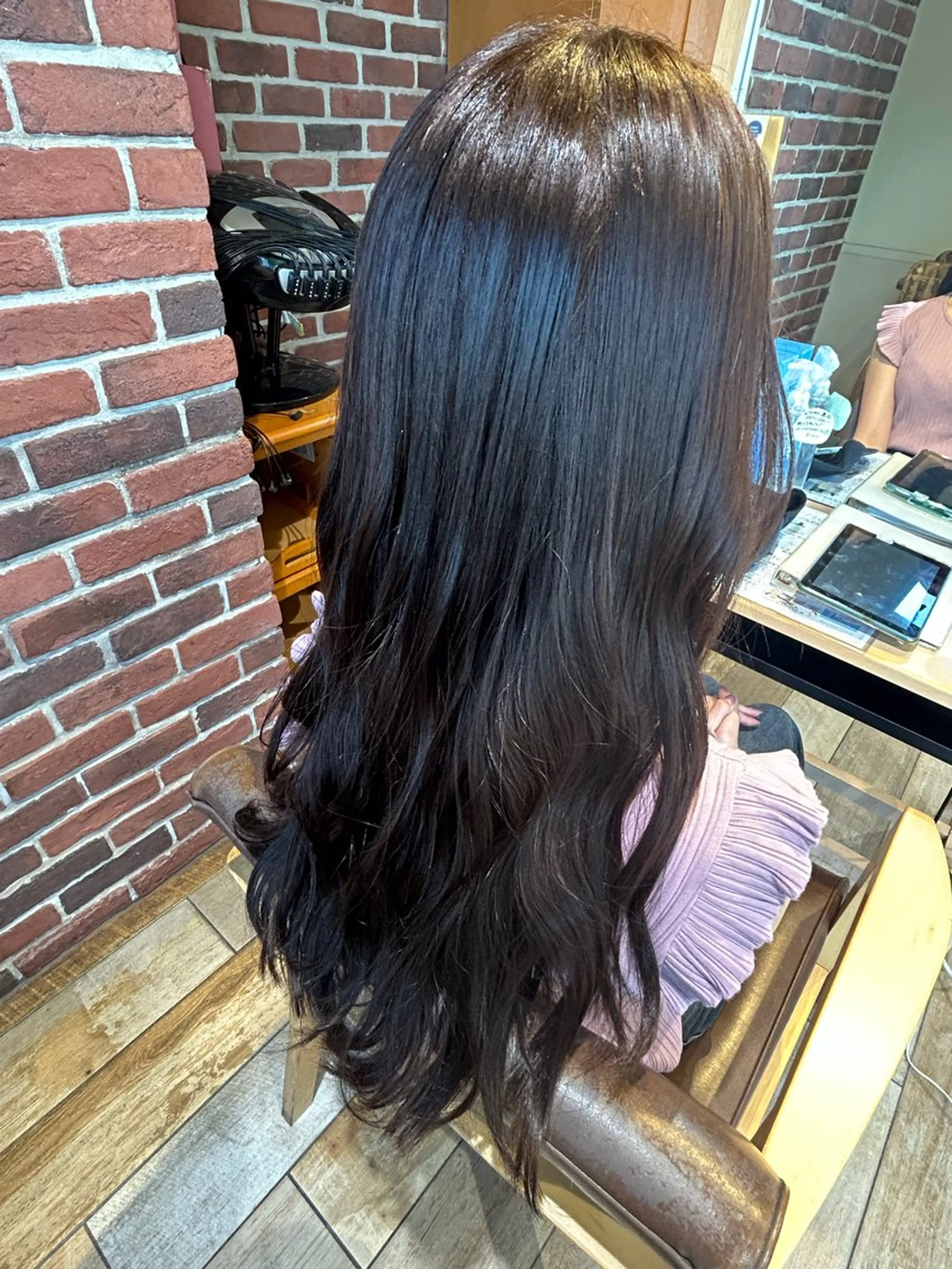 ロング カラー ヘアカラー トリートメント 太田 茉旺のヘアスタイル