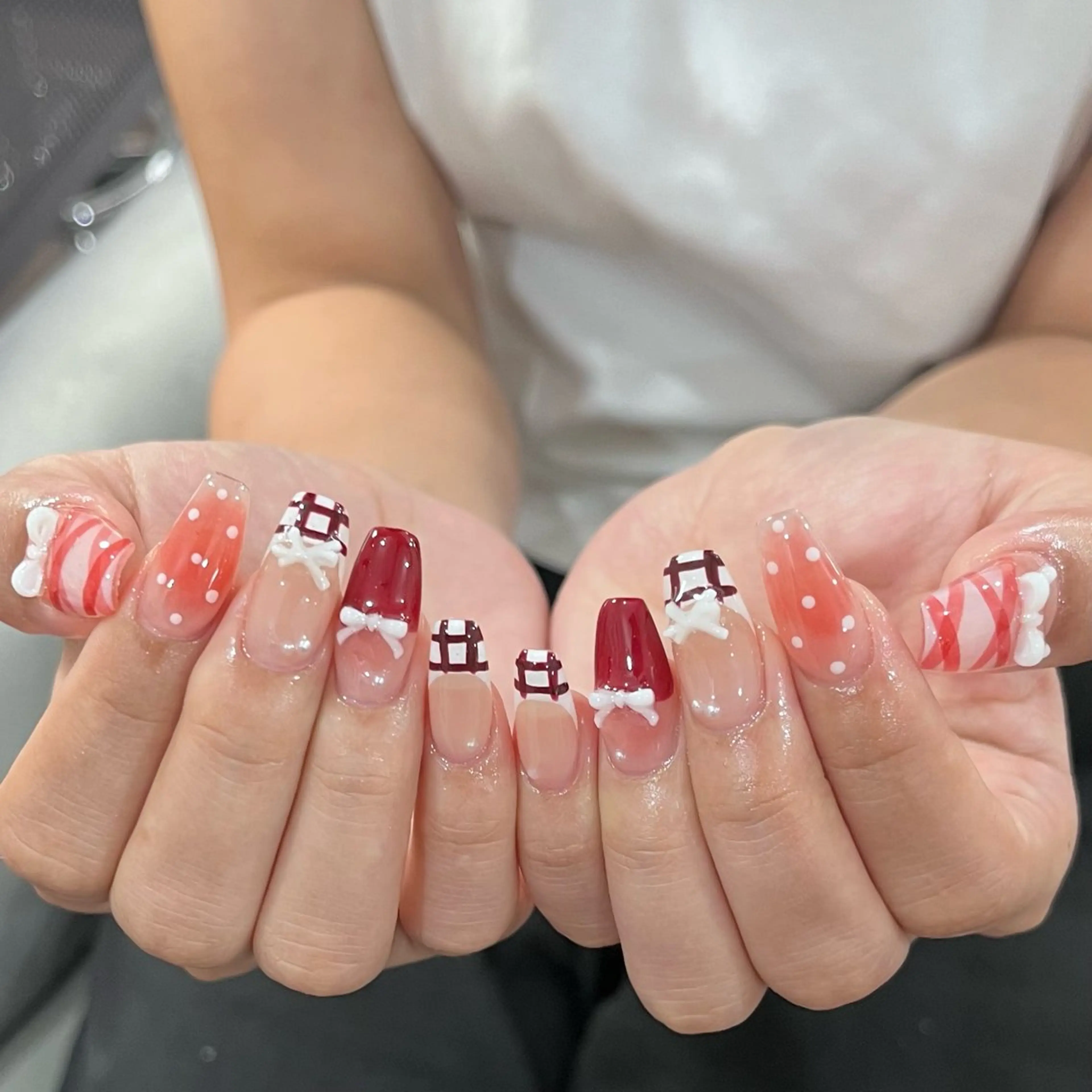 ネイル 韓国ネイル ワンホンネイル ハンドネイル ハンドケア Chang _Nailのネイルデザイン