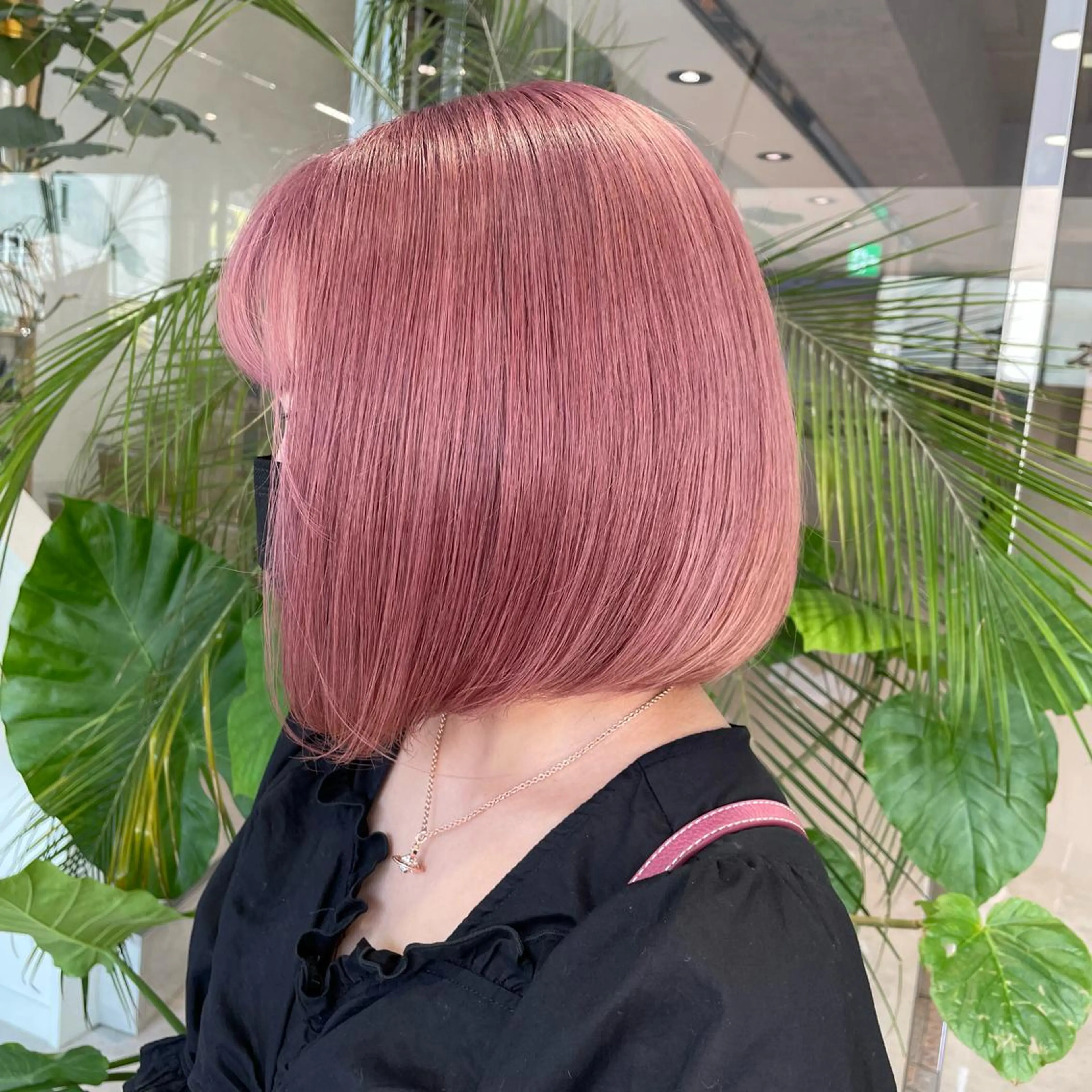 カラー ヘアカラー ピンクカラー🎀/ ミルクティー🍼花音のヘアスタイル