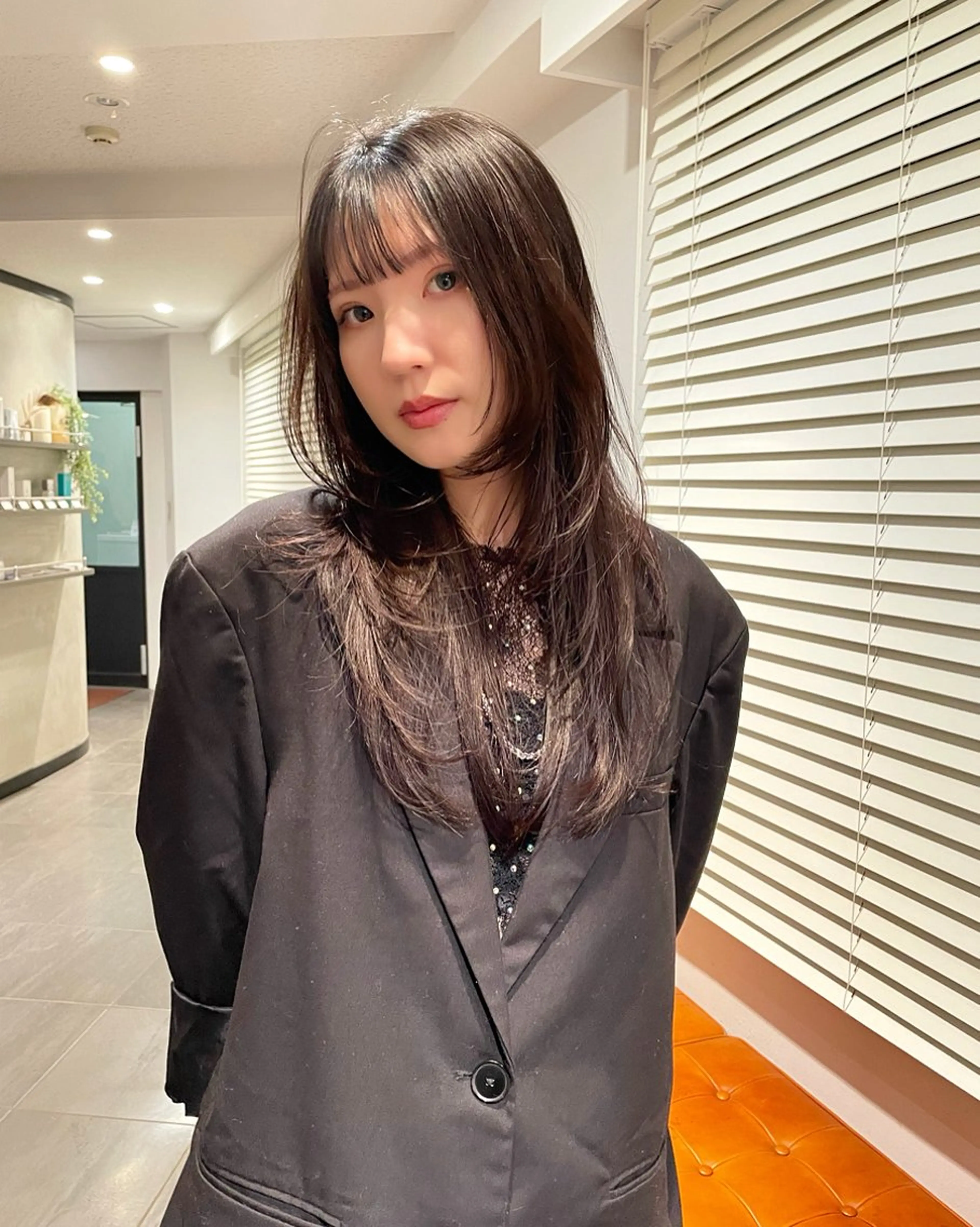 ロング カット トリートメント 優 作のヘアスタイル